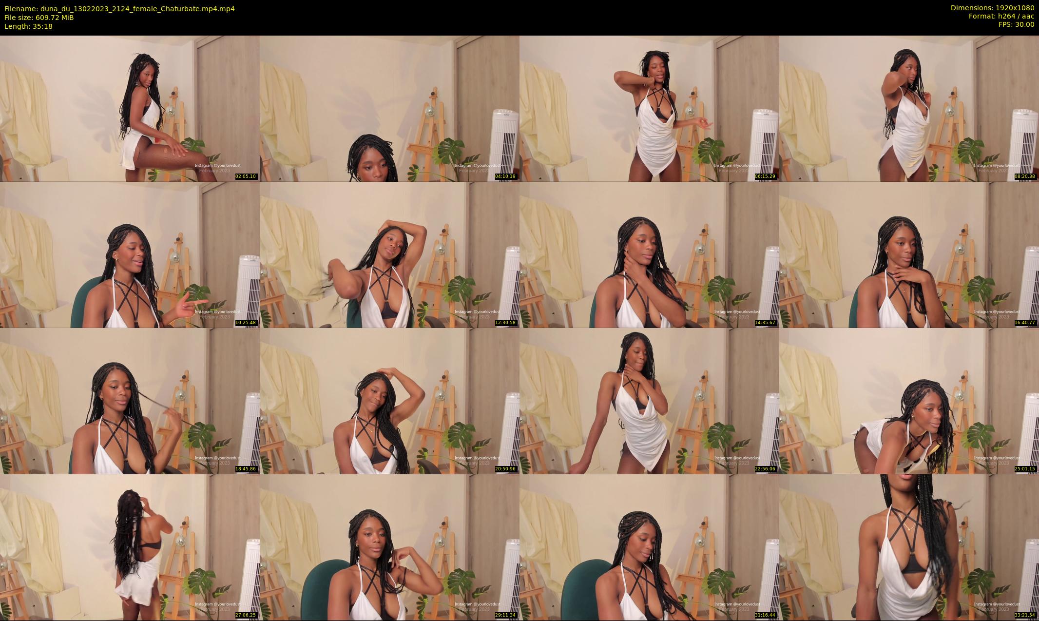 duna_du — 36 minute Chaturbate female cam show recording, 1080p, Feb 13, 2023