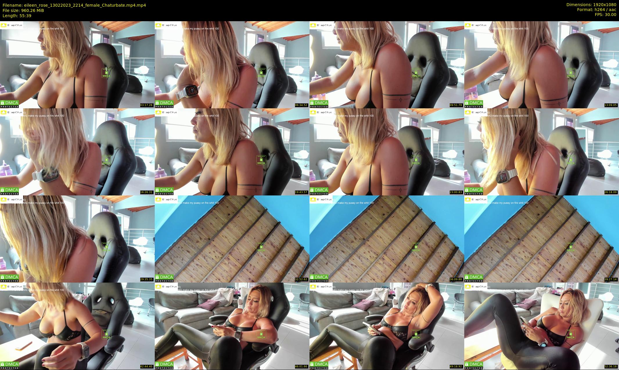 eileen_rose — 56 minute Chaturbate female cam show recording, 1080p, Feb 13, 2023