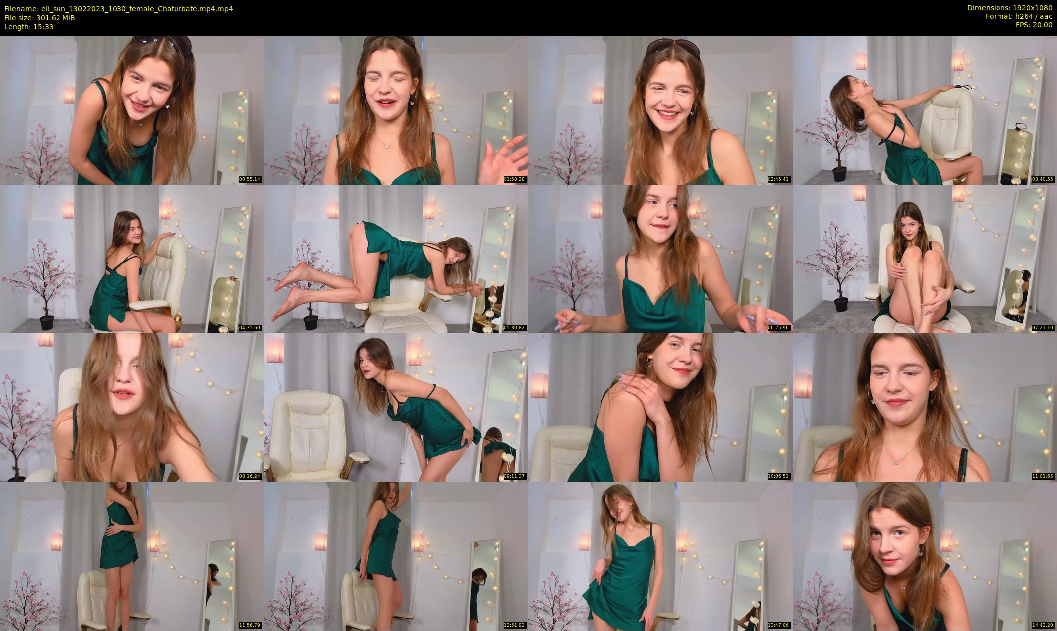 eli_sun — 16 minute Chaturbate female cam show recording, 1080p, Feb 13, 2023