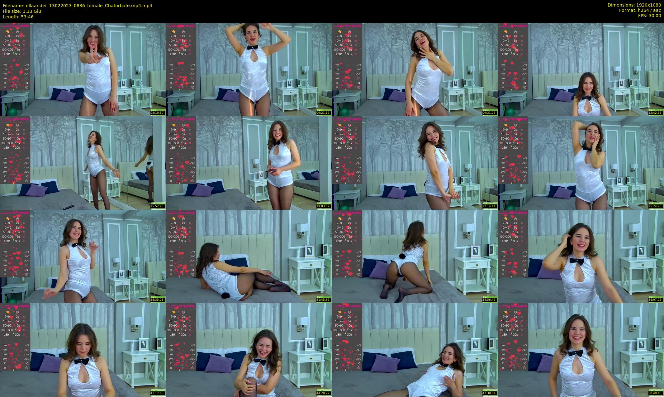 ellaander — 54 minute Chaturbate female cam show recording, 1080p, Feb 13, 2023