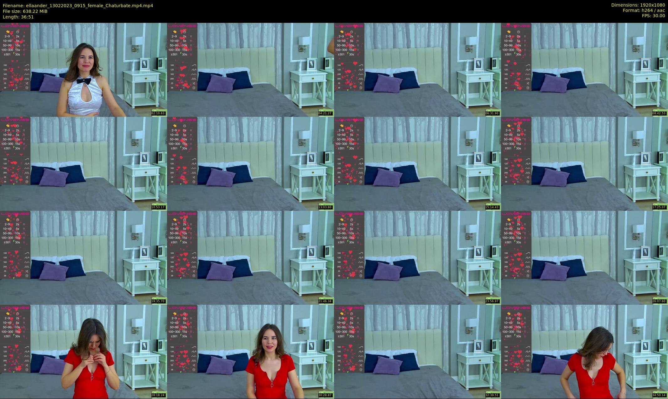 ellaander — 37 minute Chaturbate female cam show recording, 1080p, Feb 13, 2023
