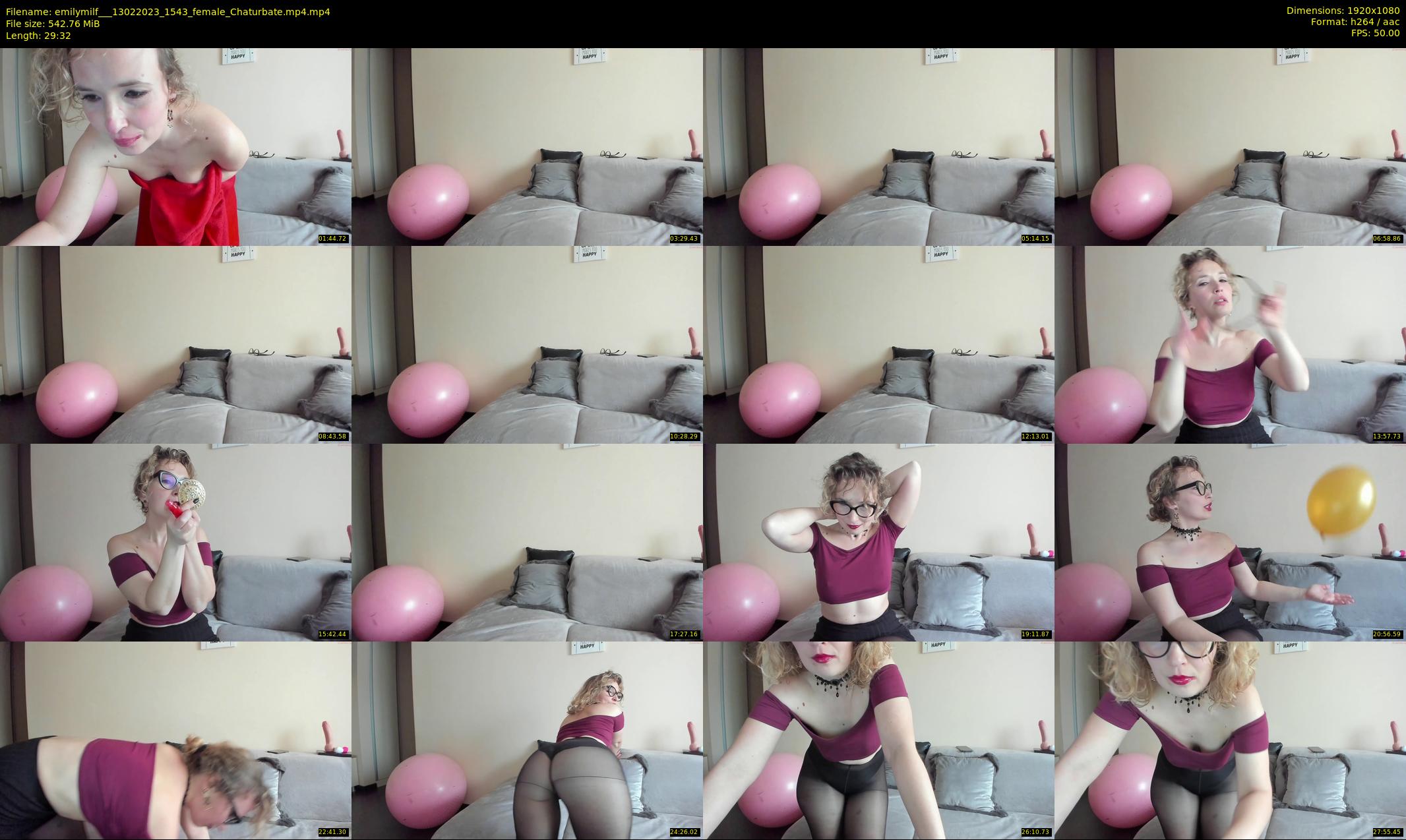 emilymilf__ — 30 minute Chaturbate female cam show recording, 1080p, Feb 13, 2023