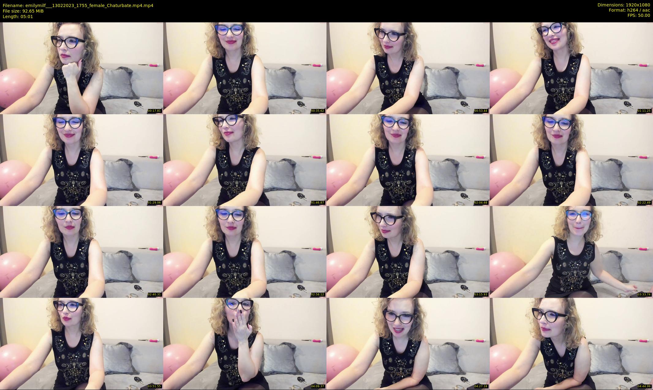 emilymilf__ — 6 minute Chaturbate female cam show recording, 1080p, Feb 13, 2023