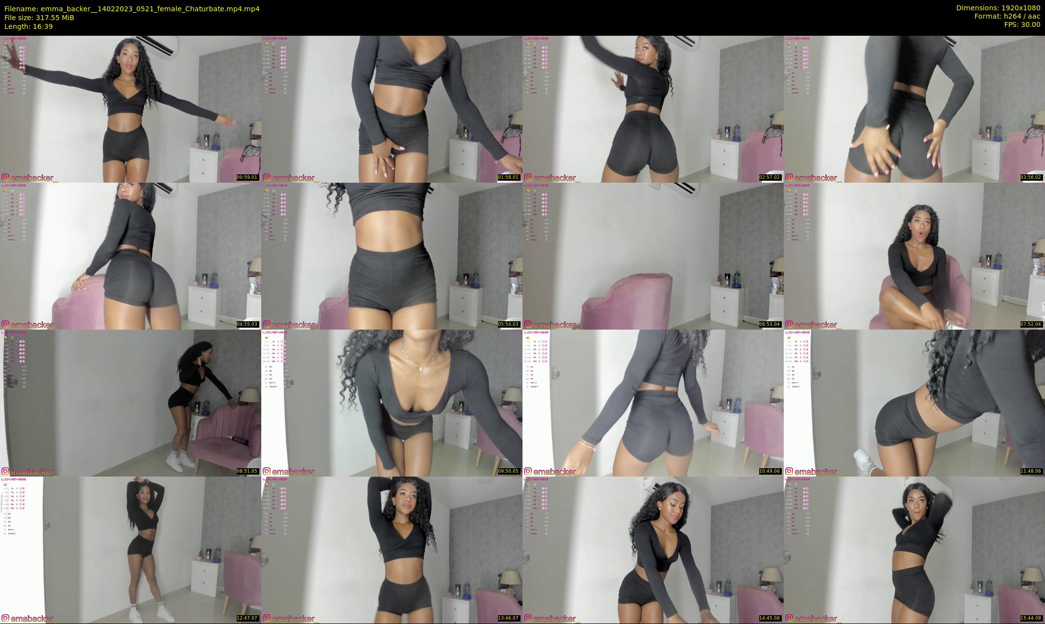 emma_backer_ — 17 minute Chaturbate female cam show recording, 1080p, Feb 14, 2023