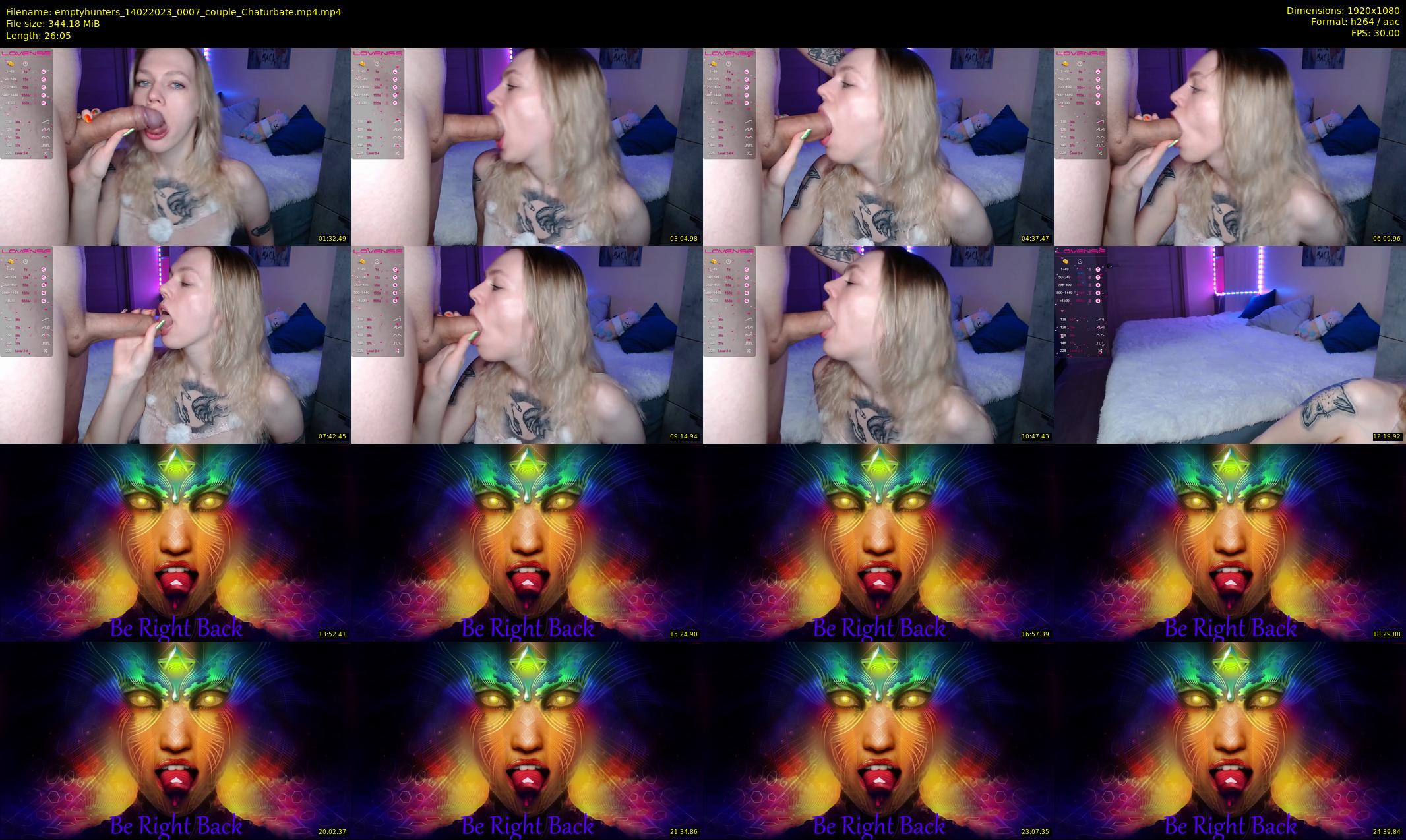 emptyhunters — 27 minute Chaturbate couple cam show recording, 1080p, Feb 14, 2023