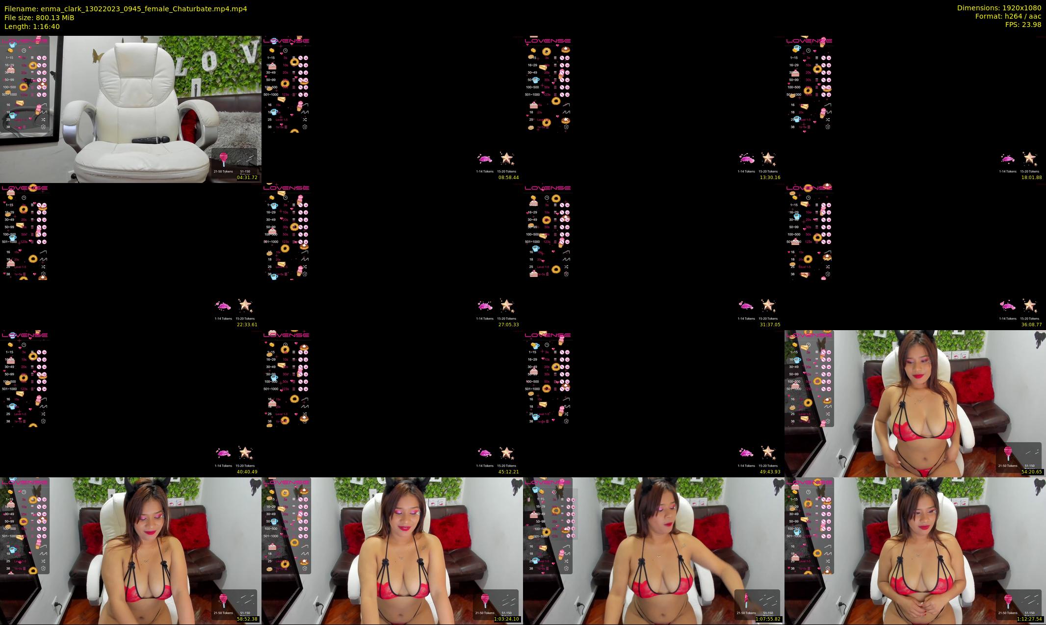 enma_clark — 77 minute Chaturbate female cam show recording, 1080p, Feb 13, 2023