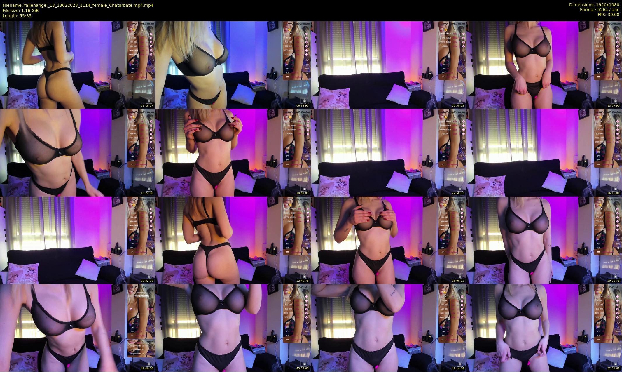 fallenangel_13 — 56 minute Chaturbate female cam show recording, 1080p, Feb 13, 2023
