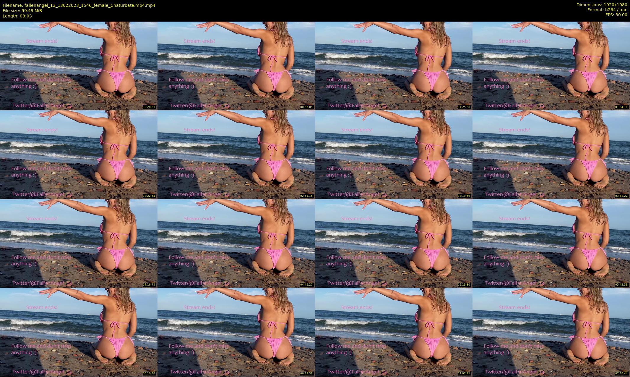fallenangel_13 — 9 minute Chaturbate female cam show recording, 1080p, Feb 13, 2023