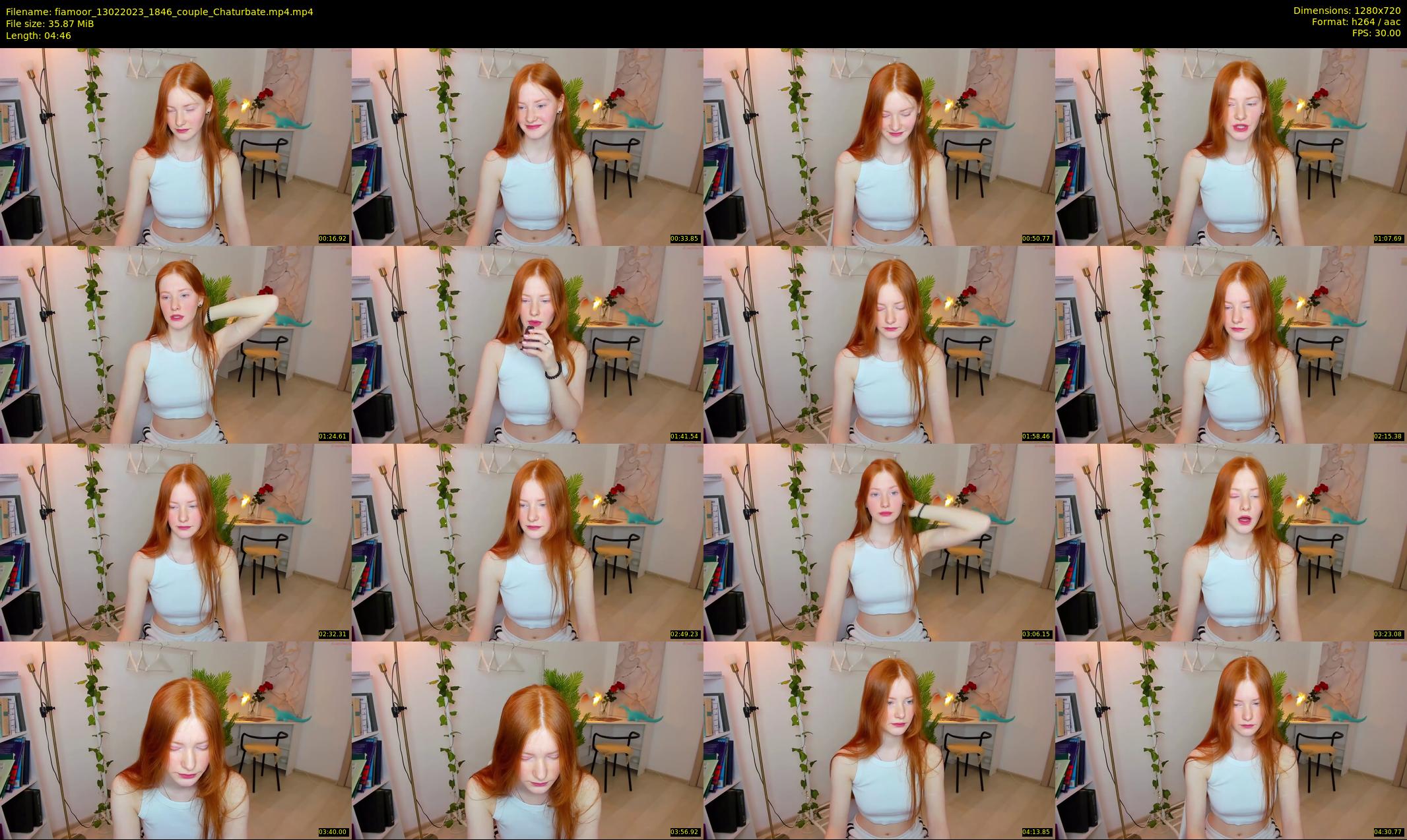 fiamoor — 5 minute Chaturbate female cam show recording, 720p, Feb 13, 2023