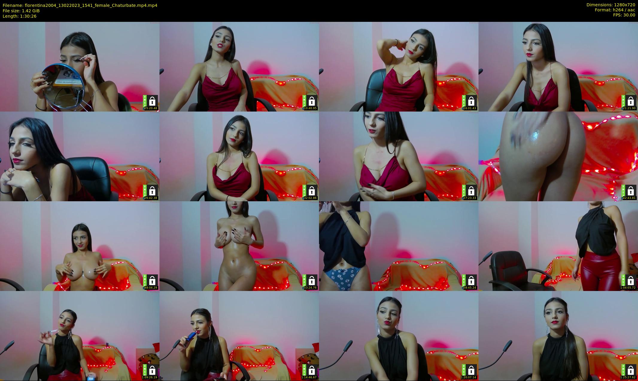 florentina2004 — 91 minute Chaturbate female cam show recording, 720p, Feb 13, 2023