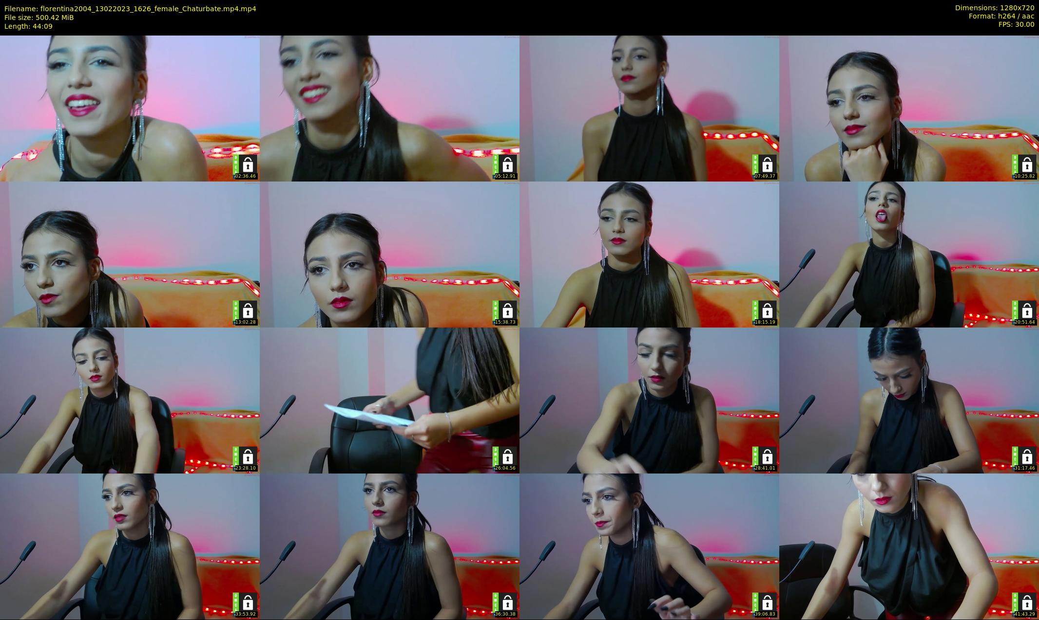 florentina2004 — 45 minute Chaturbate female cam show recording, 720p, Feb 13, 2023