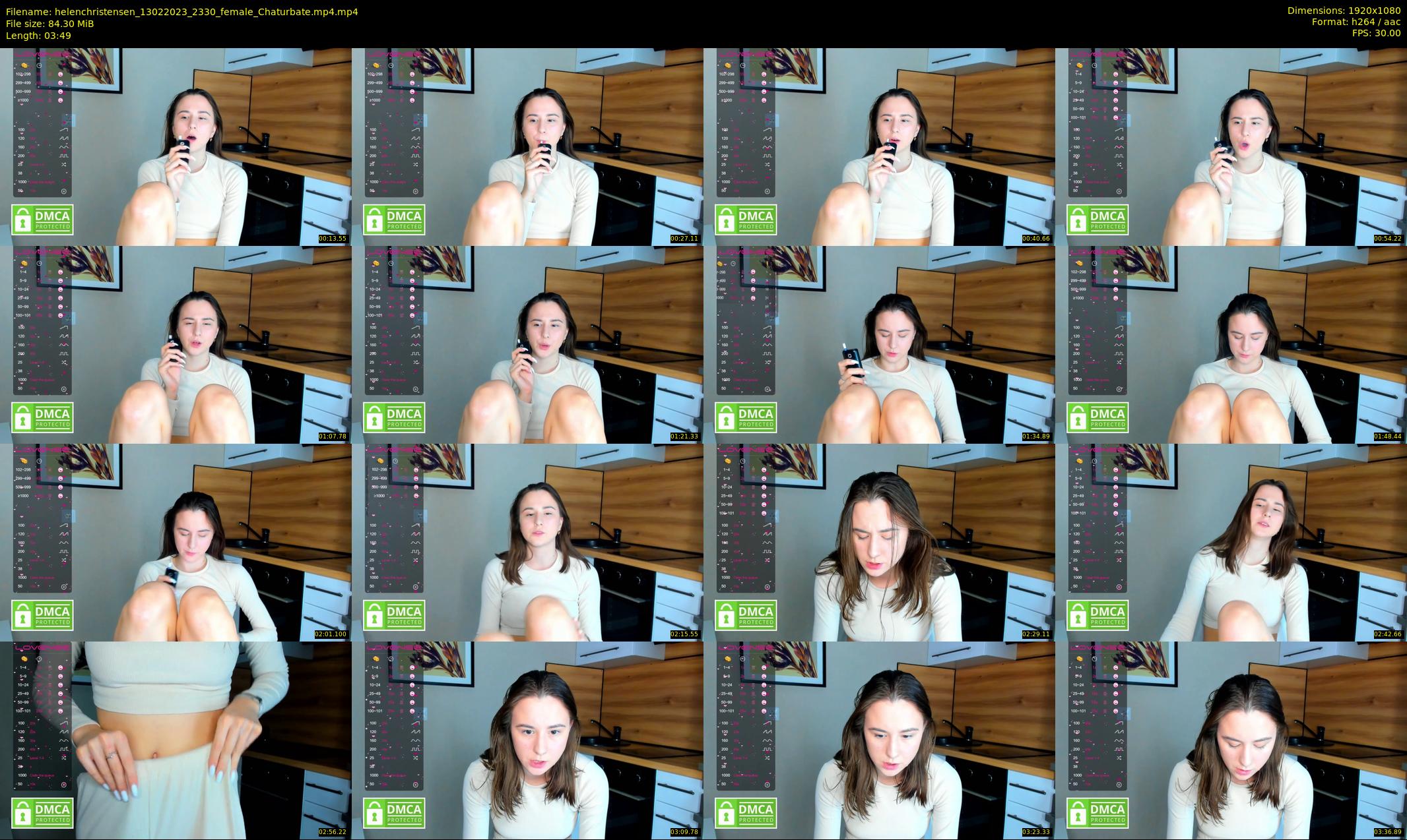 helenchristensen — 4 minute Chaturbate female cam show recording, 1080p, Feb 13, 2023
