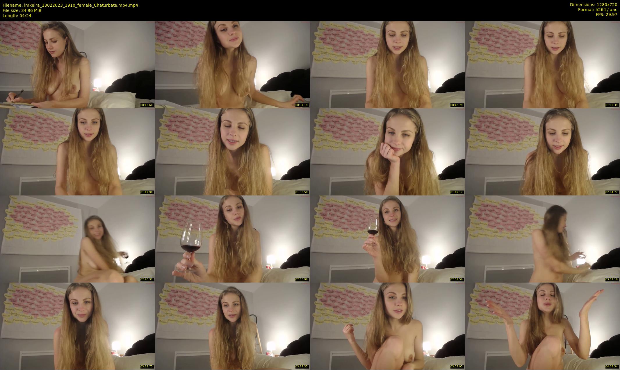 imkeira — 5 minute Chaturbate female cam show recording, 720p, Feb 13, 2023