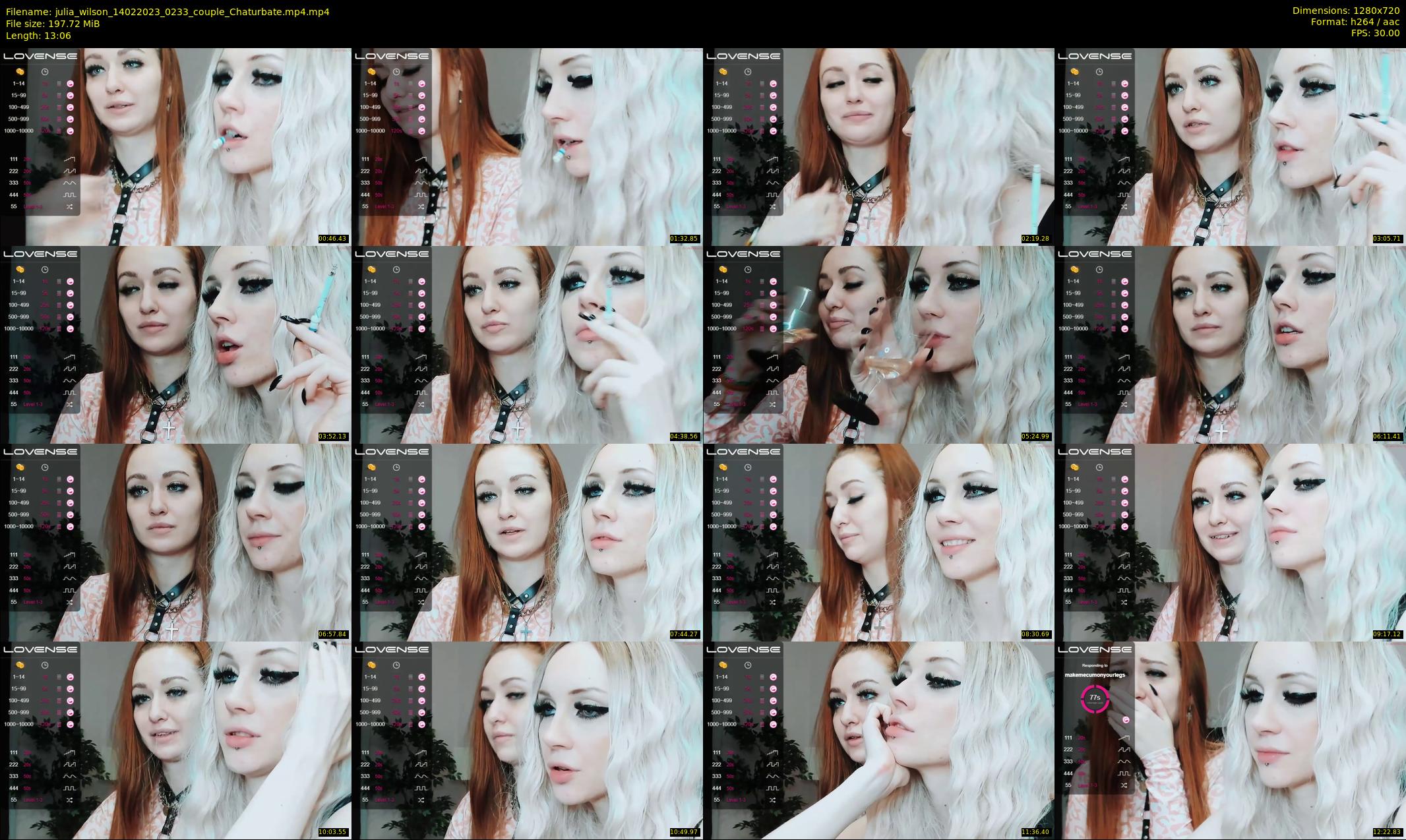 julia_wilson — 14 minute Chaturbate female cam show recording, 720p, Feb 14, 2023