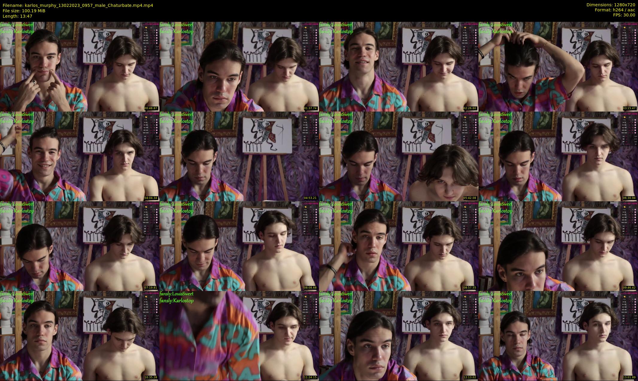 karlos_murphy — 14 minute Chaturbate male cam show recording, 720p, Feb 13, 2023