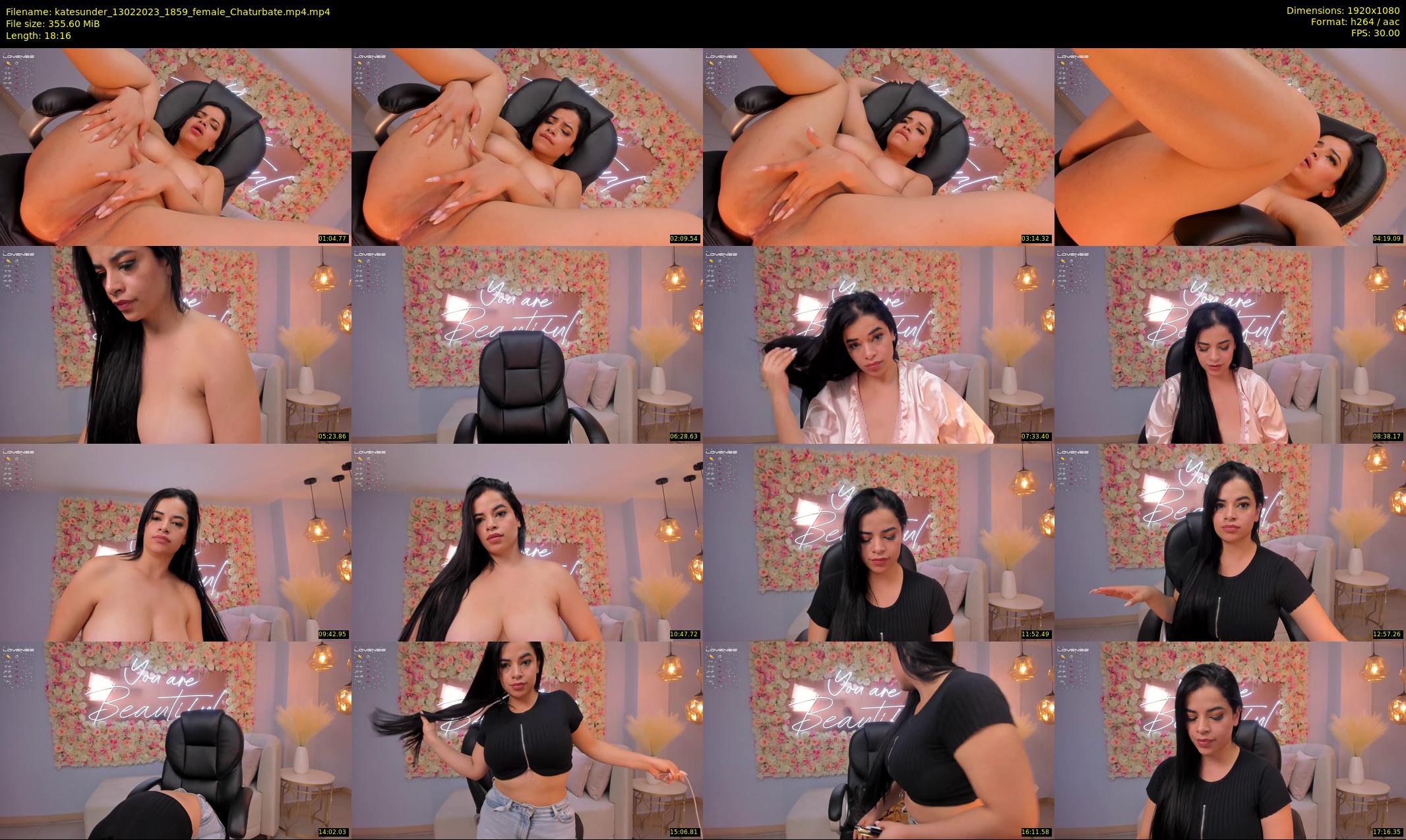 katesunder — 19 minute Chaturbate female cam show recording, 1080p, Feb 13, 2023