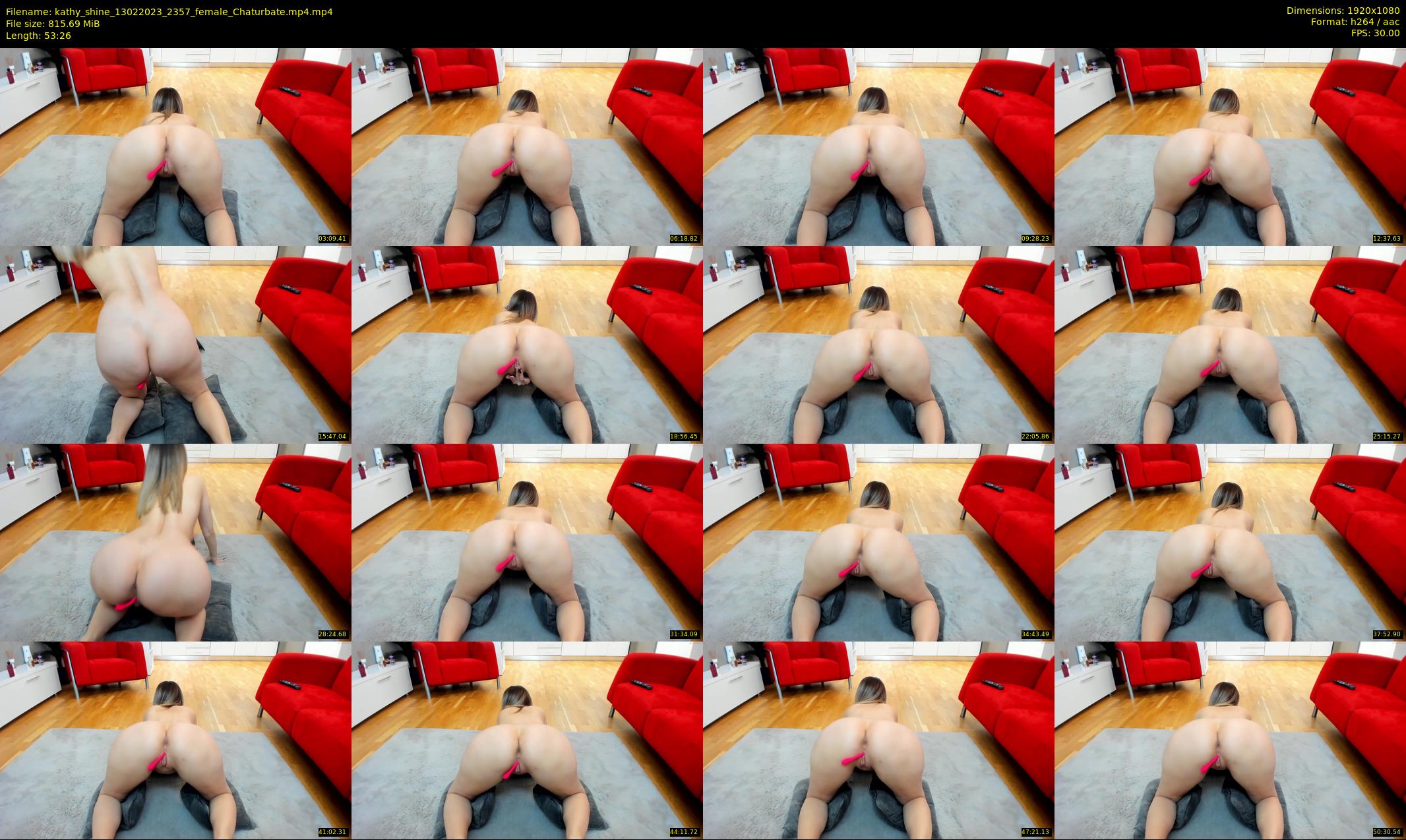 kathy_shine — 54 minute Chaturbate female cam show recording, 1080p, Feb 13, 2023