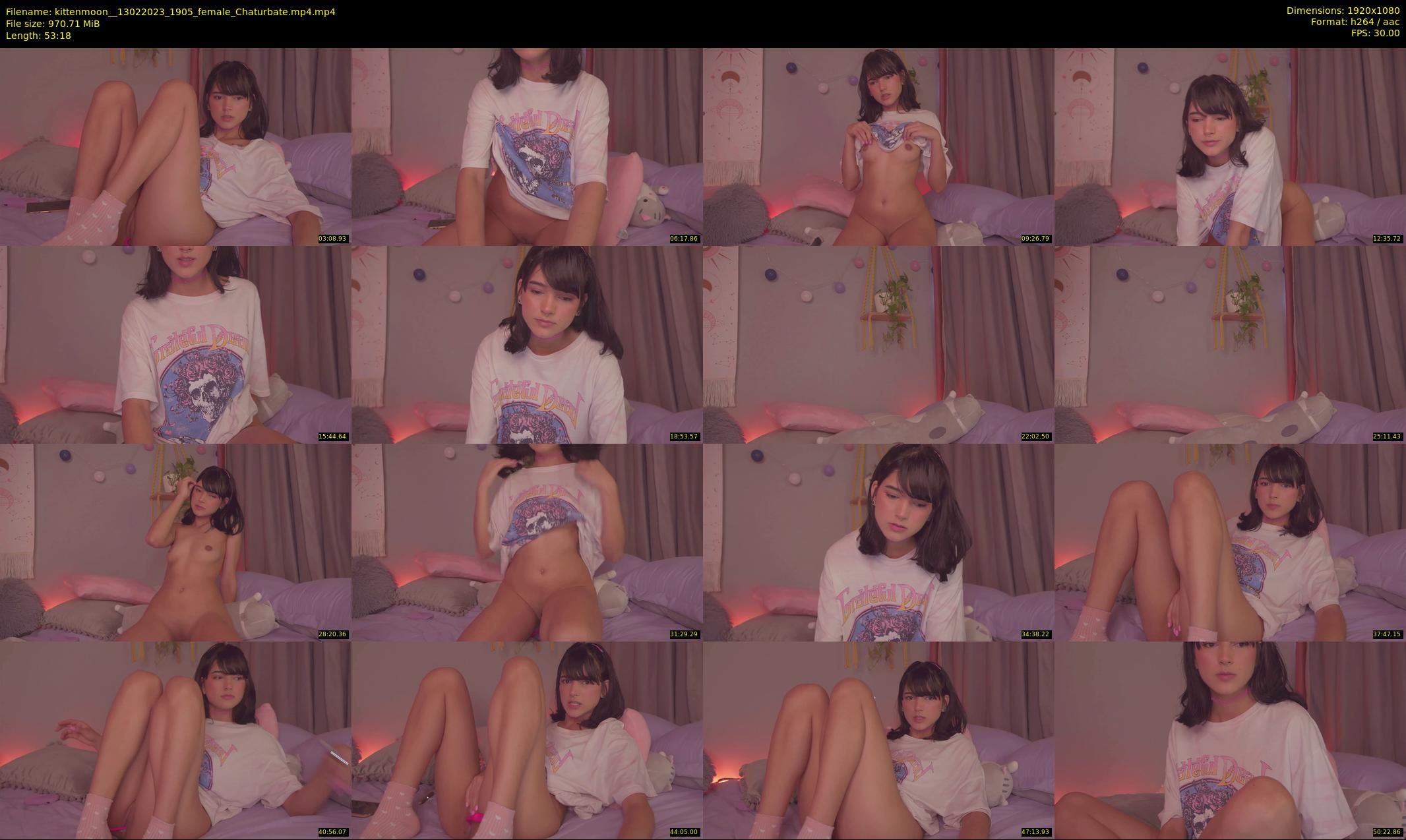 kittenmoon_ — 54 minute Chaturbate female cam show recording, 1080p, Feb 13, 2023