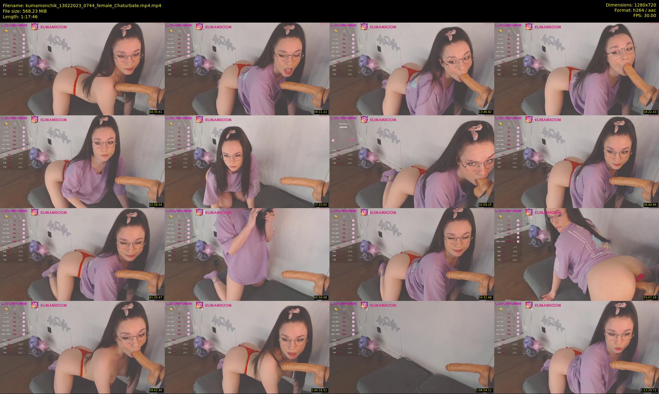 kumamonchik — 78 minute Chaturbate couple cam show recording, 720p, Feb 13, 2023
