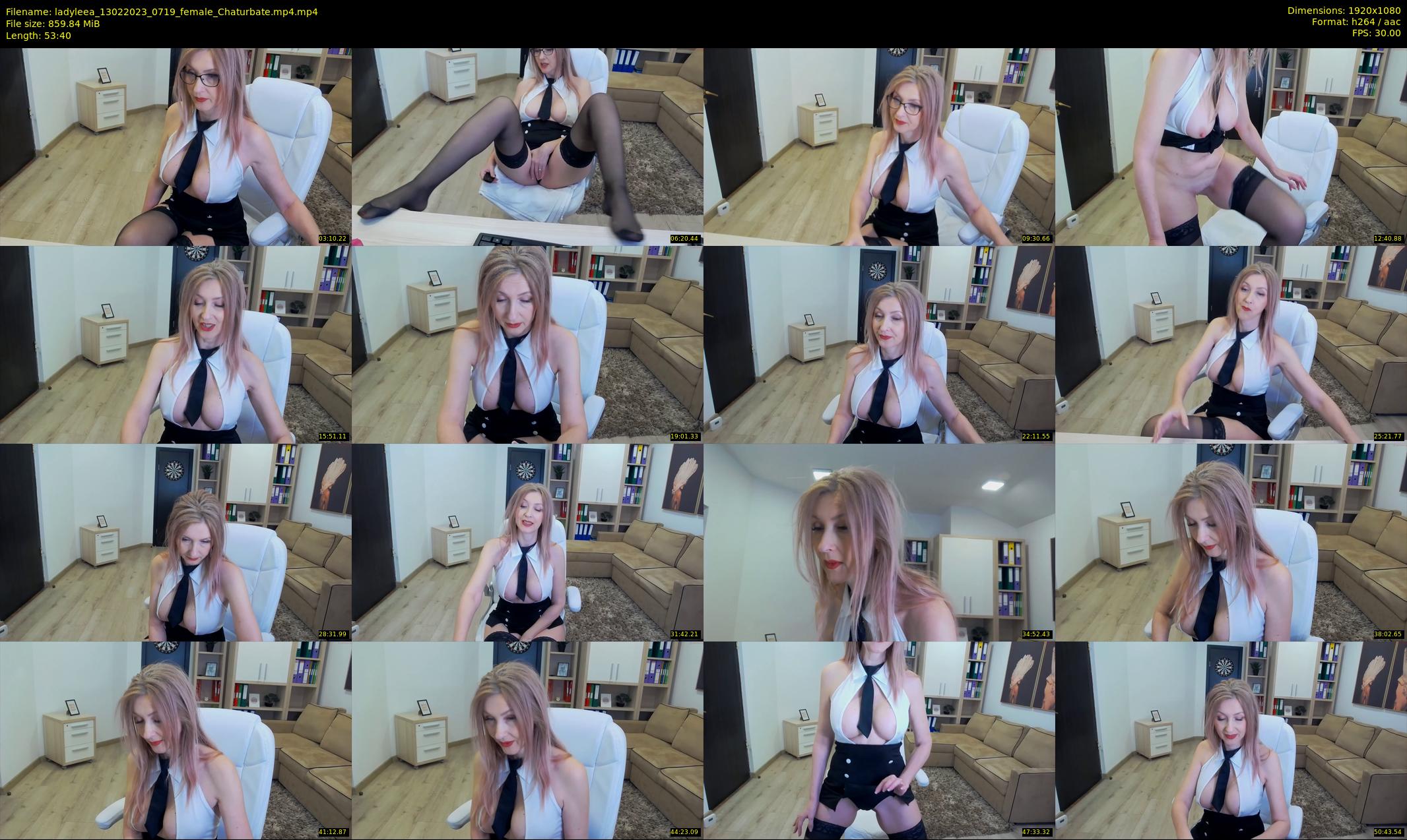 ladyleea — 54 minute Chaturbate female cam show recording, 1080p, Feb 13, 2023
