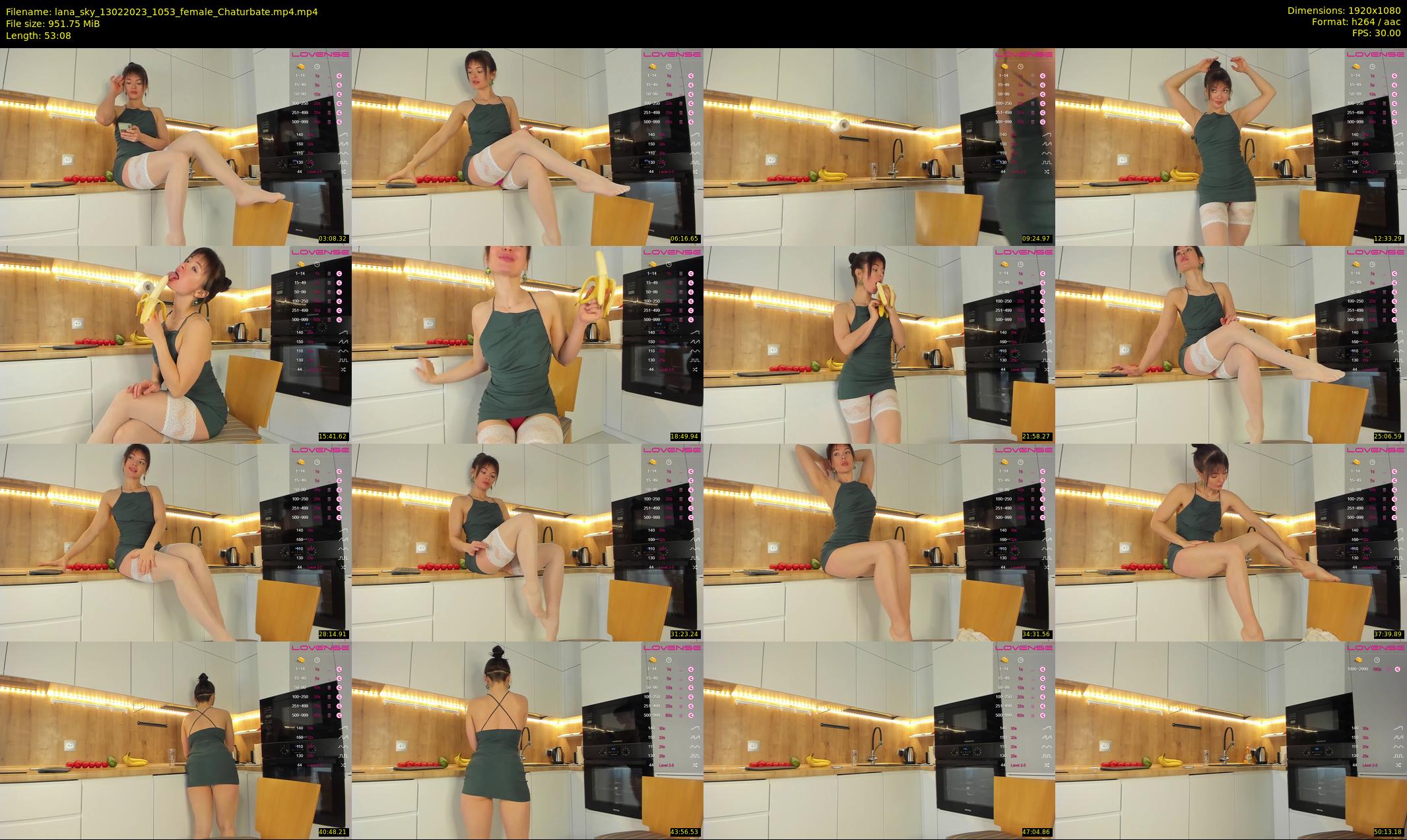 lana_sky — 54 minute Chaturbate female cam show recording, 1080p, Feb 13, 2023