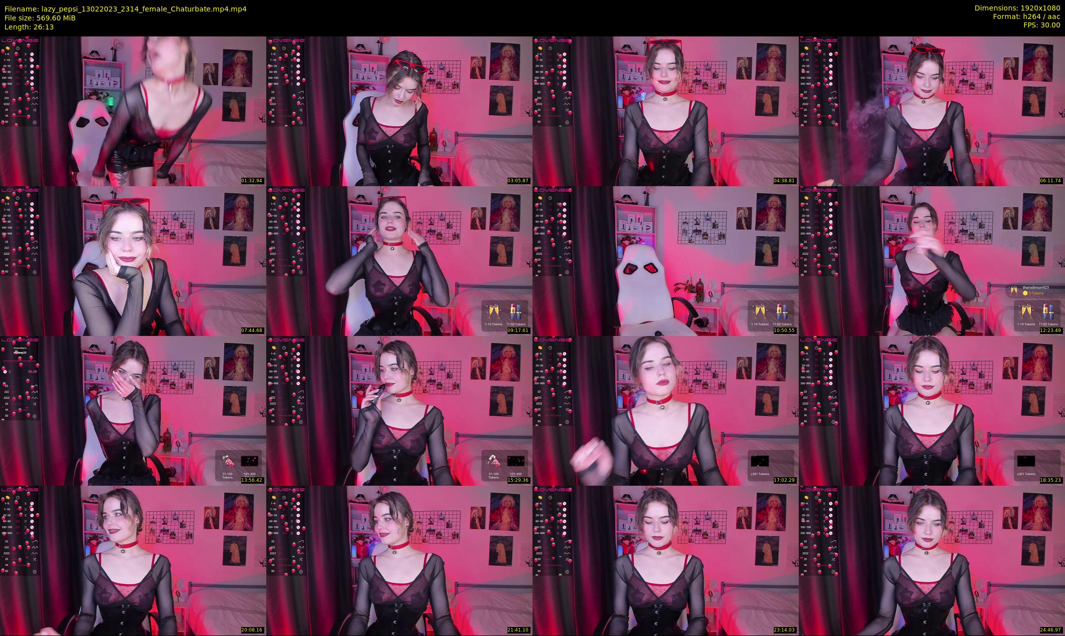 lazy_pepsi — 27 minute Chaturbate female cam show recording, 1080p, Feb 13, 2023