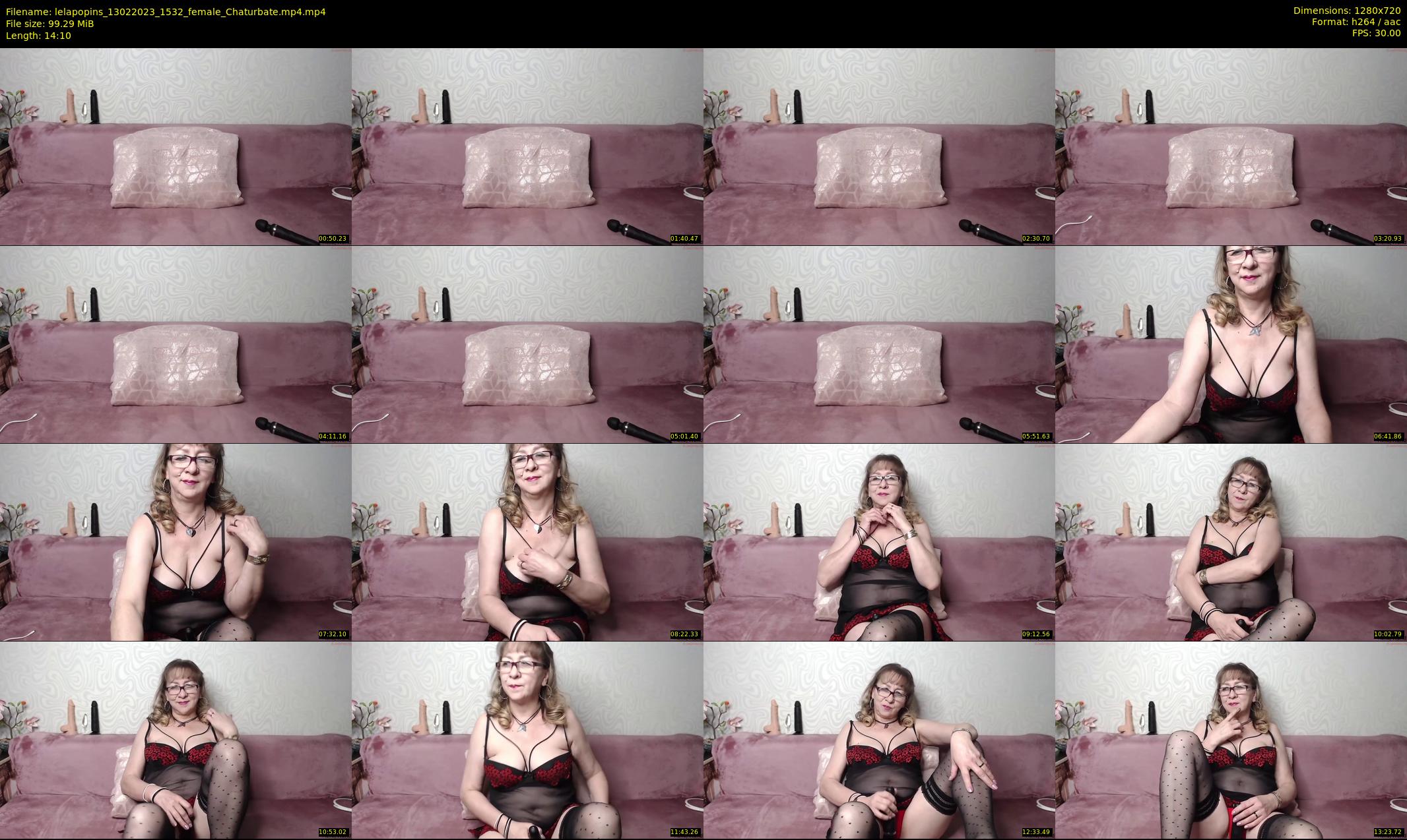 lelapopins — 15 minute Chaturbate female cam show recording, 720p, Feb 13, 2023