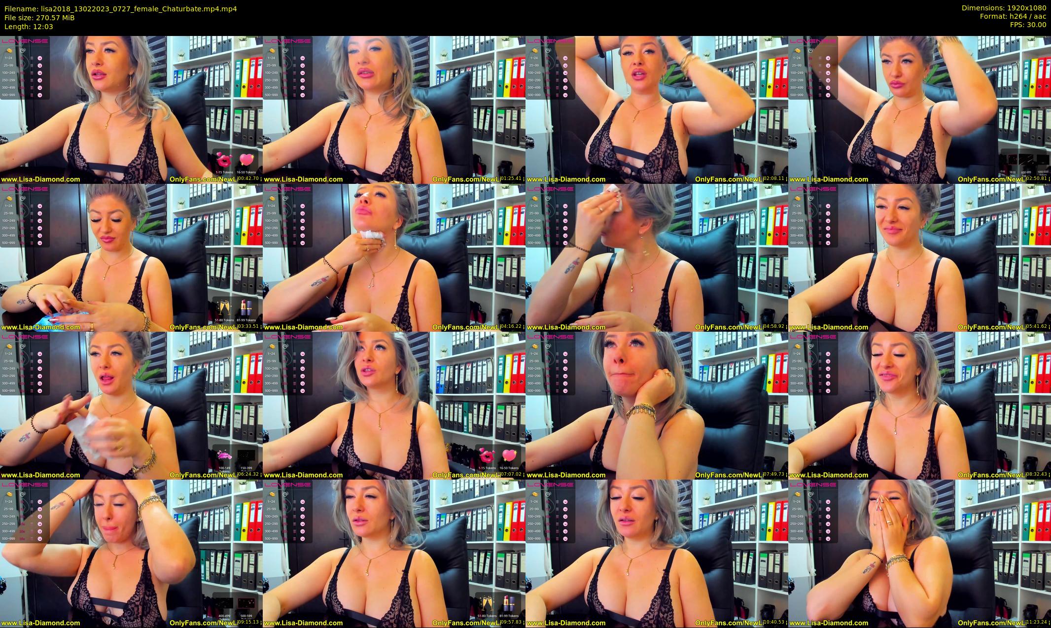lisa2018 — 13 minute Chaturbate female cam show recording, 1080p, Feb 13, 2023