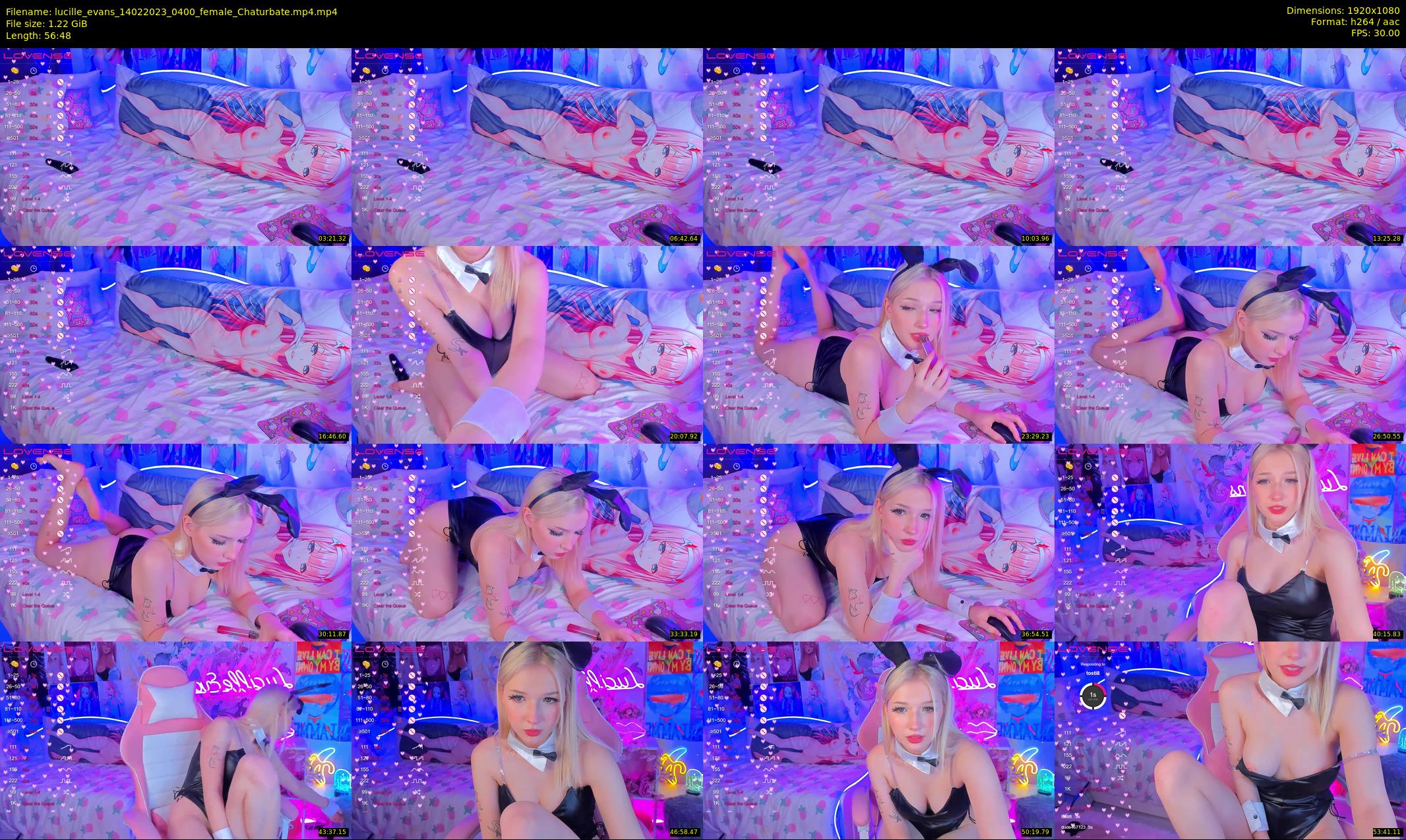 lucille_evans — 57 minute Chaturbate female cam show recording, 1080p, Feb 14, 2023