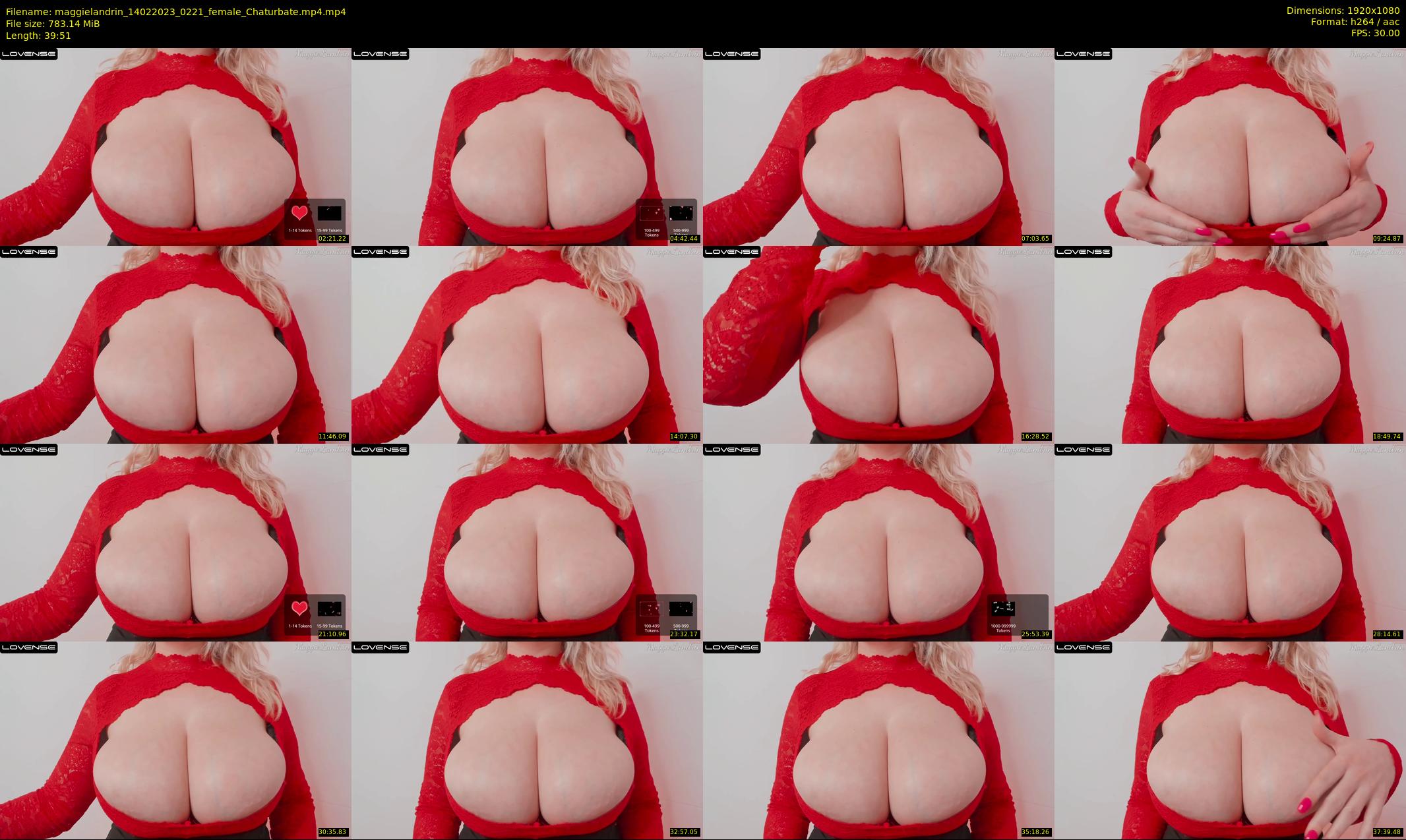 maggielandrin — 40 minute Chaturbate female cam show recording, 1080p, Feb 14, 2023