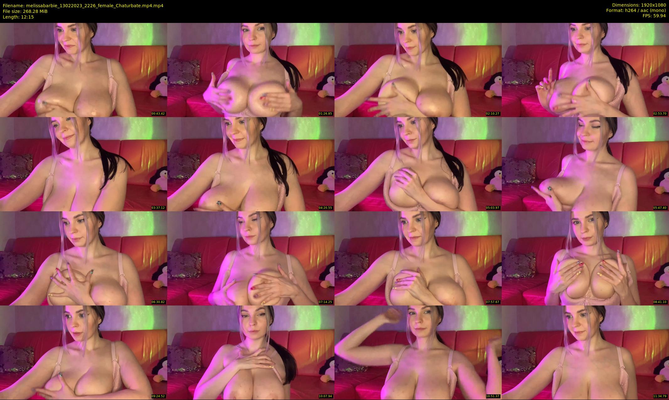 melissabarbie — 13 minute Chaturbate couple cam show recording, 1080p, Feb 13, 2023