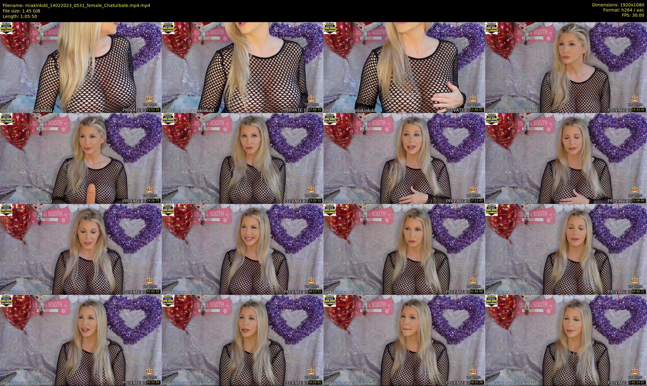 miakinkdd — 66 minute Chaturbate female cam show recording, 1080p, Feb 14, 2023