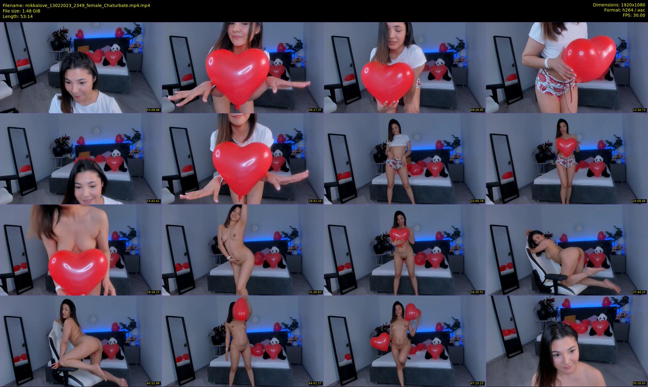 mikkalove — 54 minute Chaturbate female cam show recording, 1080p, Feb 13, 2023