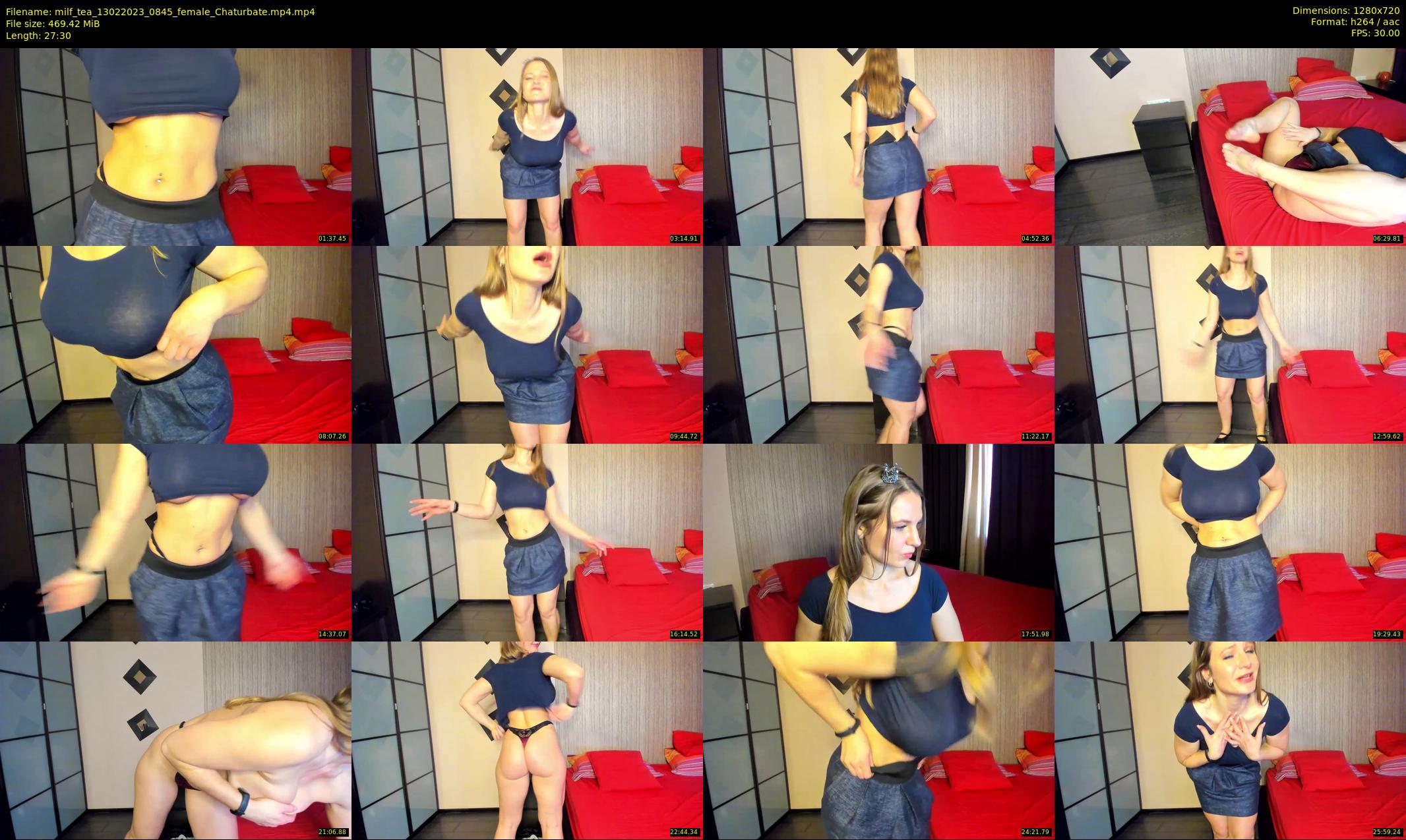 milf_tea — 28 minute Chaturbate female cam show recording, 720p, Feb 13, 2023
