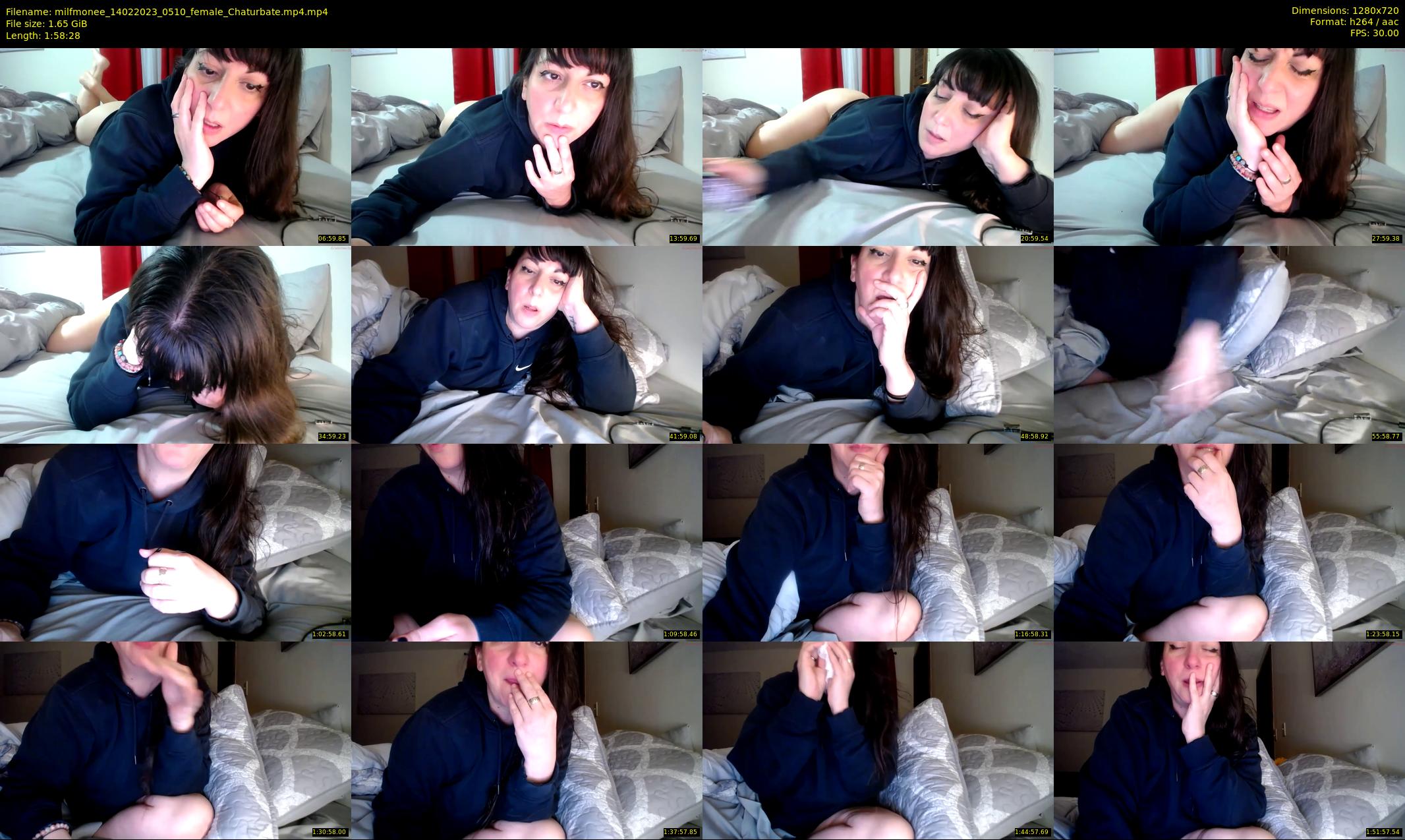 milfmonee — 119 minute Chaturbate female cam show recording, 720p, Feb 14, 2023