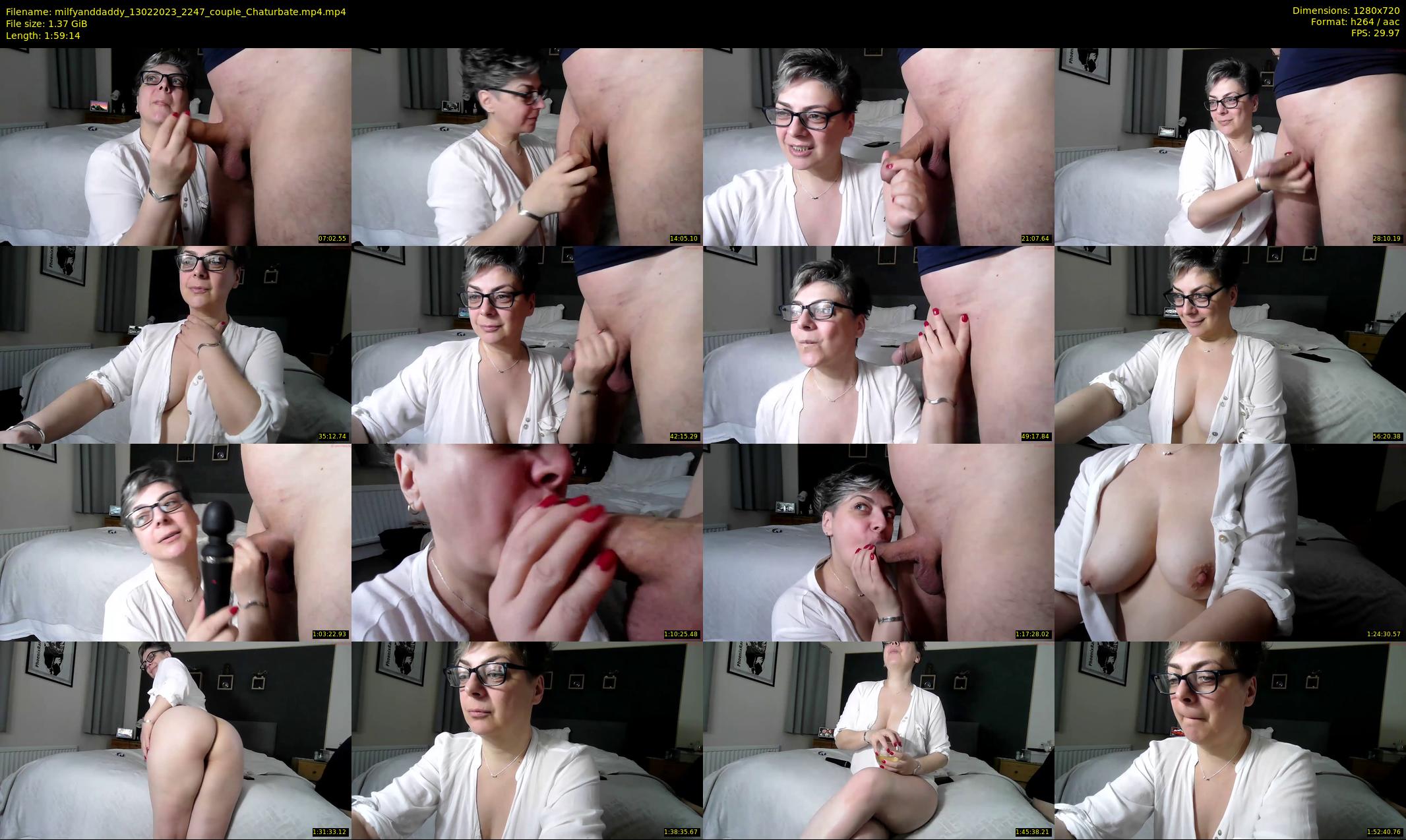 milfyanddaddy — 120 minute Chaturbate couple cam show recording, 720p, Feb 13, 2023