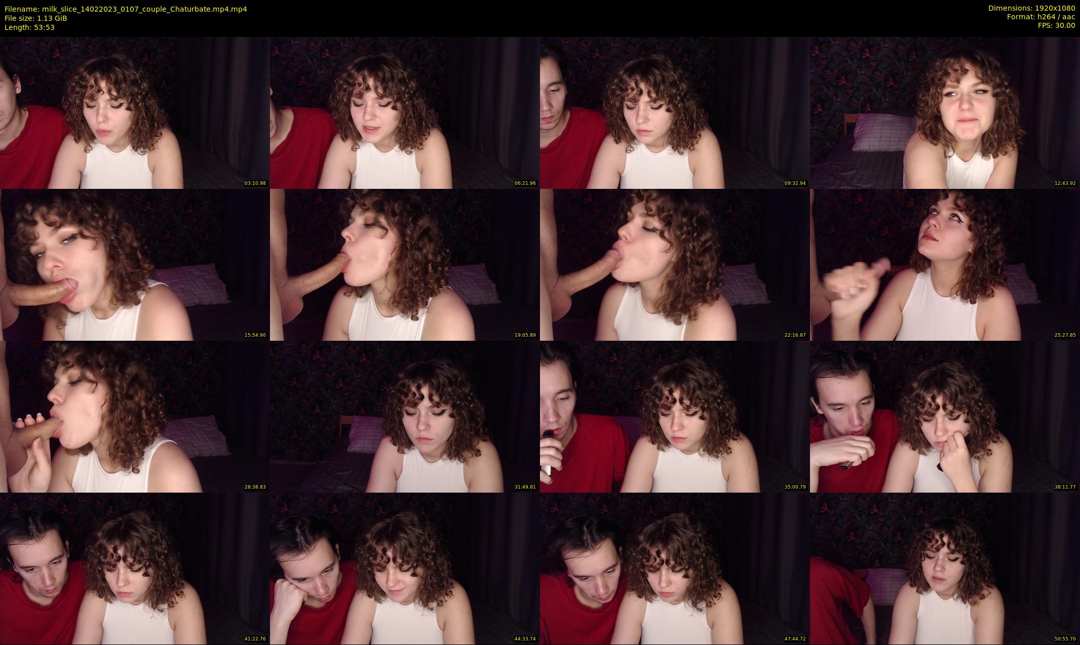 milk_slice — 54 minute Chaturbate couple cam show recording, 1080p, Feb 14, 2023