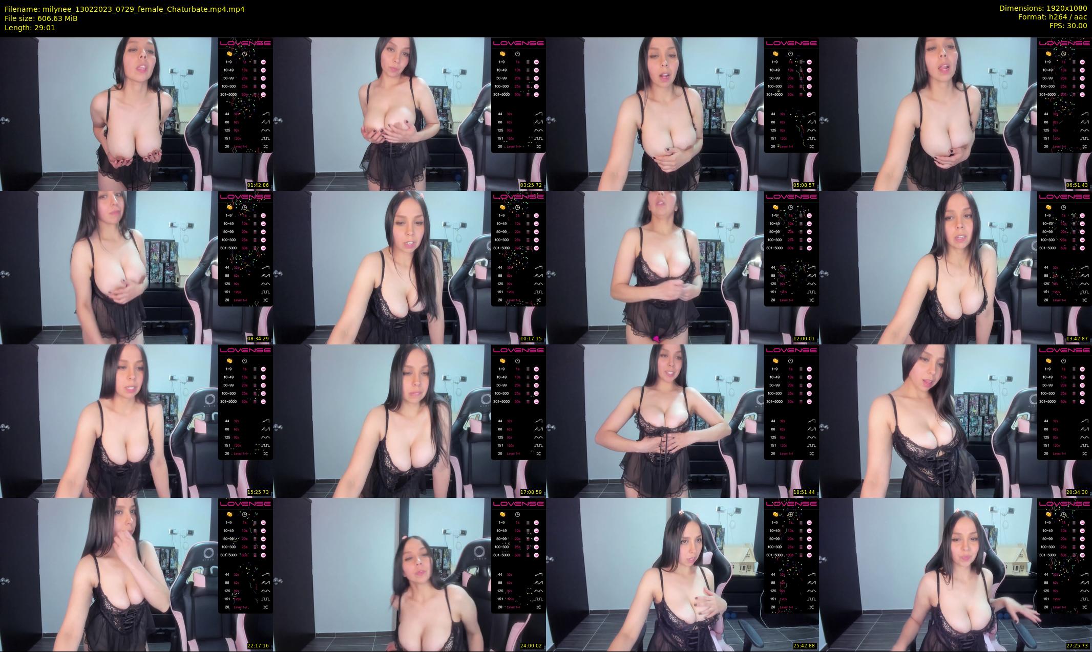 milynee — 30 minute Chaturbate female cam show recording, 1080p, Feb 13, 2023