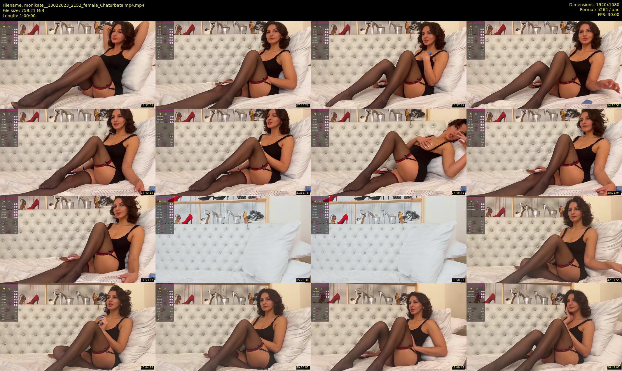 monikate_ — 60 minute Chaturbate couple cam show recording, 1080p, Feb 13, 2023