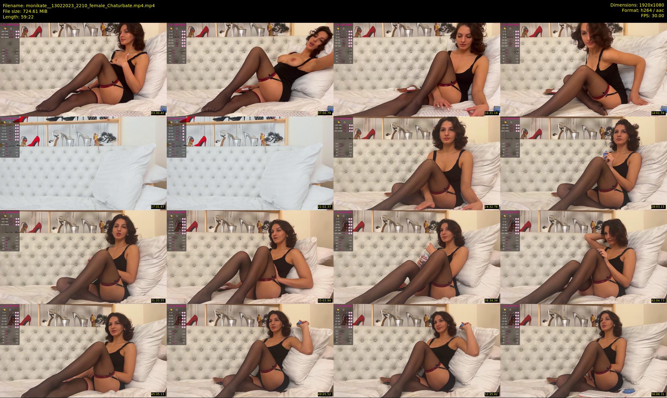 monikate_ — 60 minute Chaturbate couple cam show recording, 1080p, Feb 13, 2023