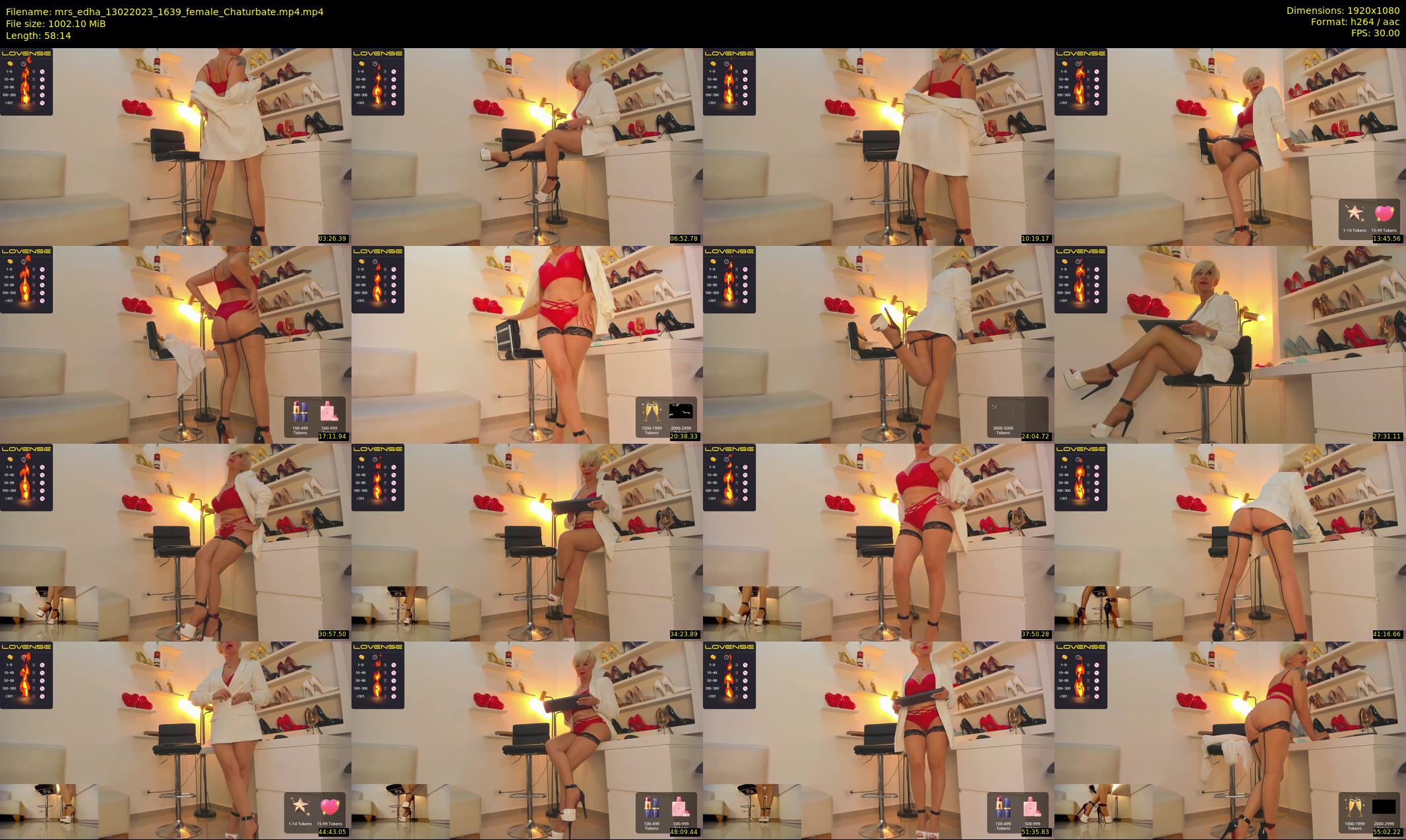 mrs_edha — 59 minute Chaturbate female cam show recording, 1080p, Feb 13, 2023
