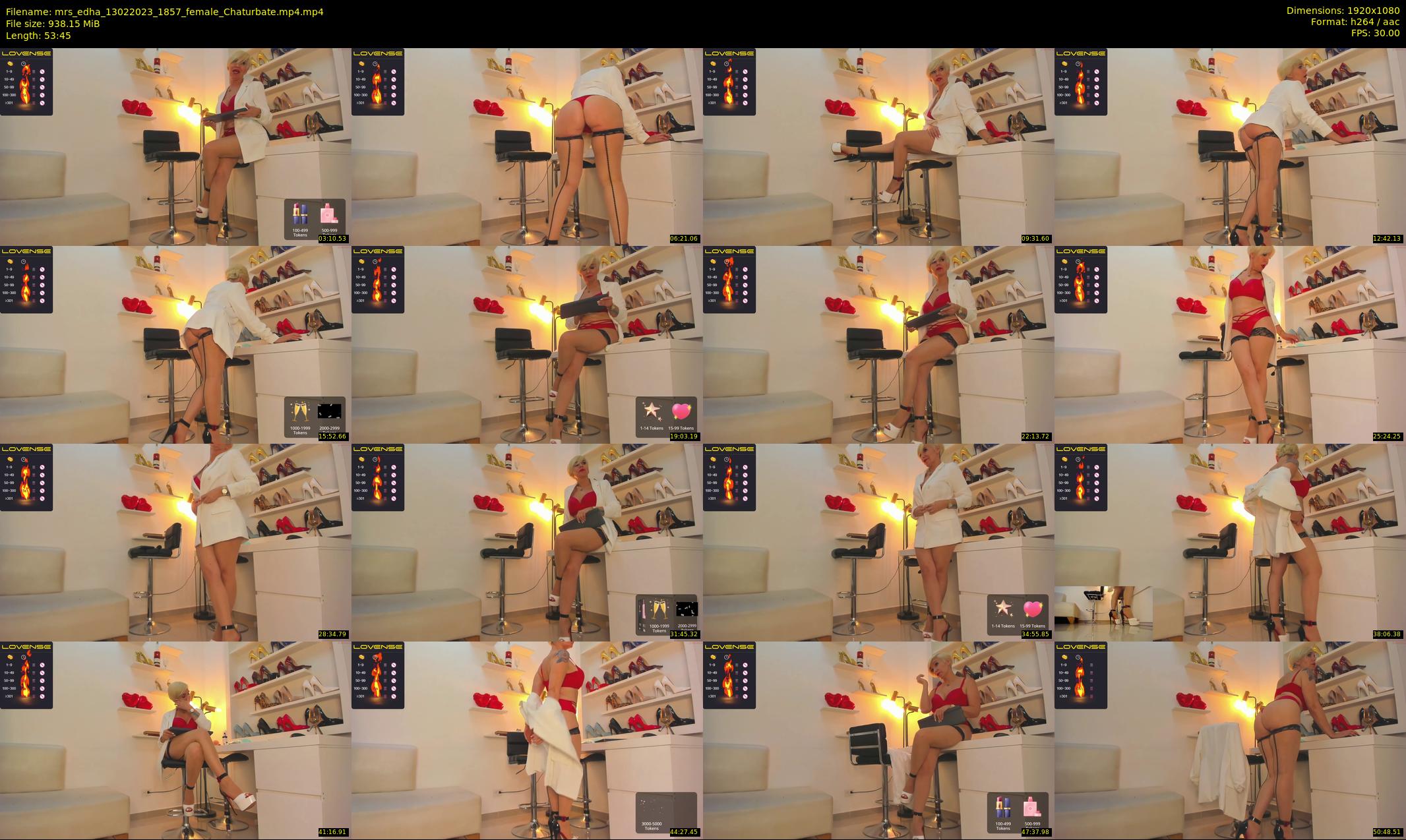 mrs_edha — 54 minute Chaturbate female cam show recording, 1080p, Feb 13, 2023