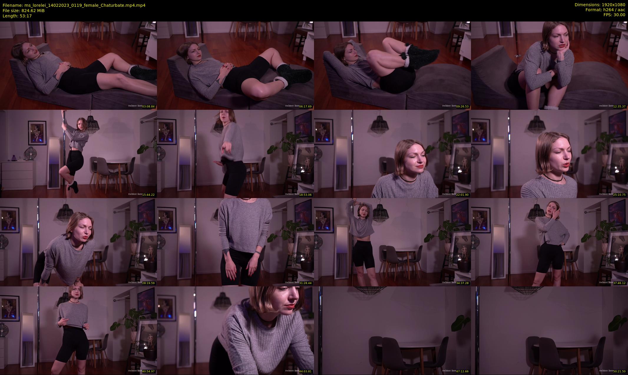 ms_lorelei — 54 minute Chaturbate female cam show recording, 1080p, Feb 14, 2023