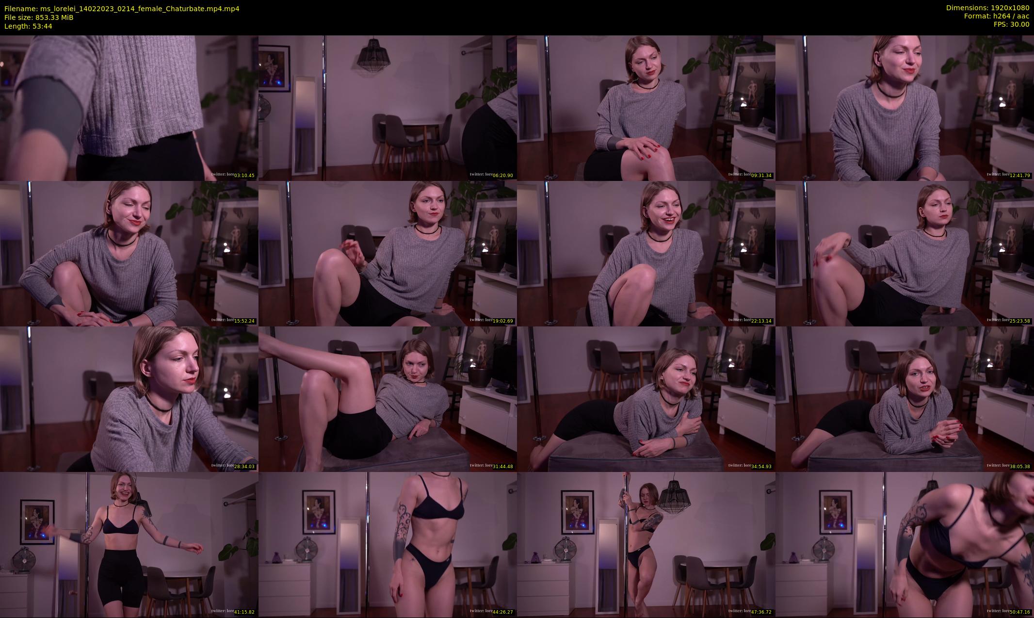 ms_lorelei — 54 minute Chaturbate female cam show recording, 1080p, Feb 14, 2023