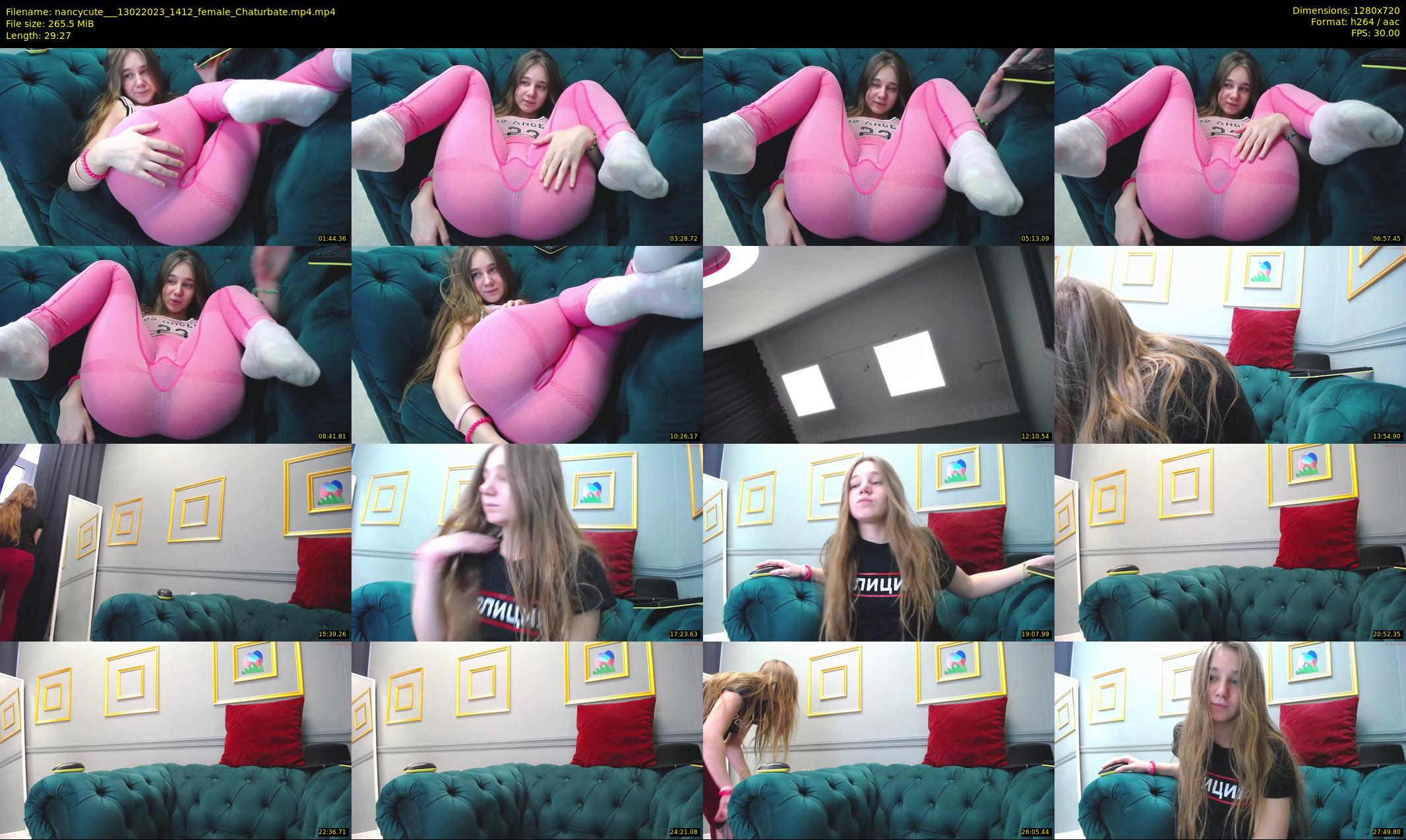 nancycute__ — 30 minute Chaturbate female cam show recording, 720p, Feb 13, 2023