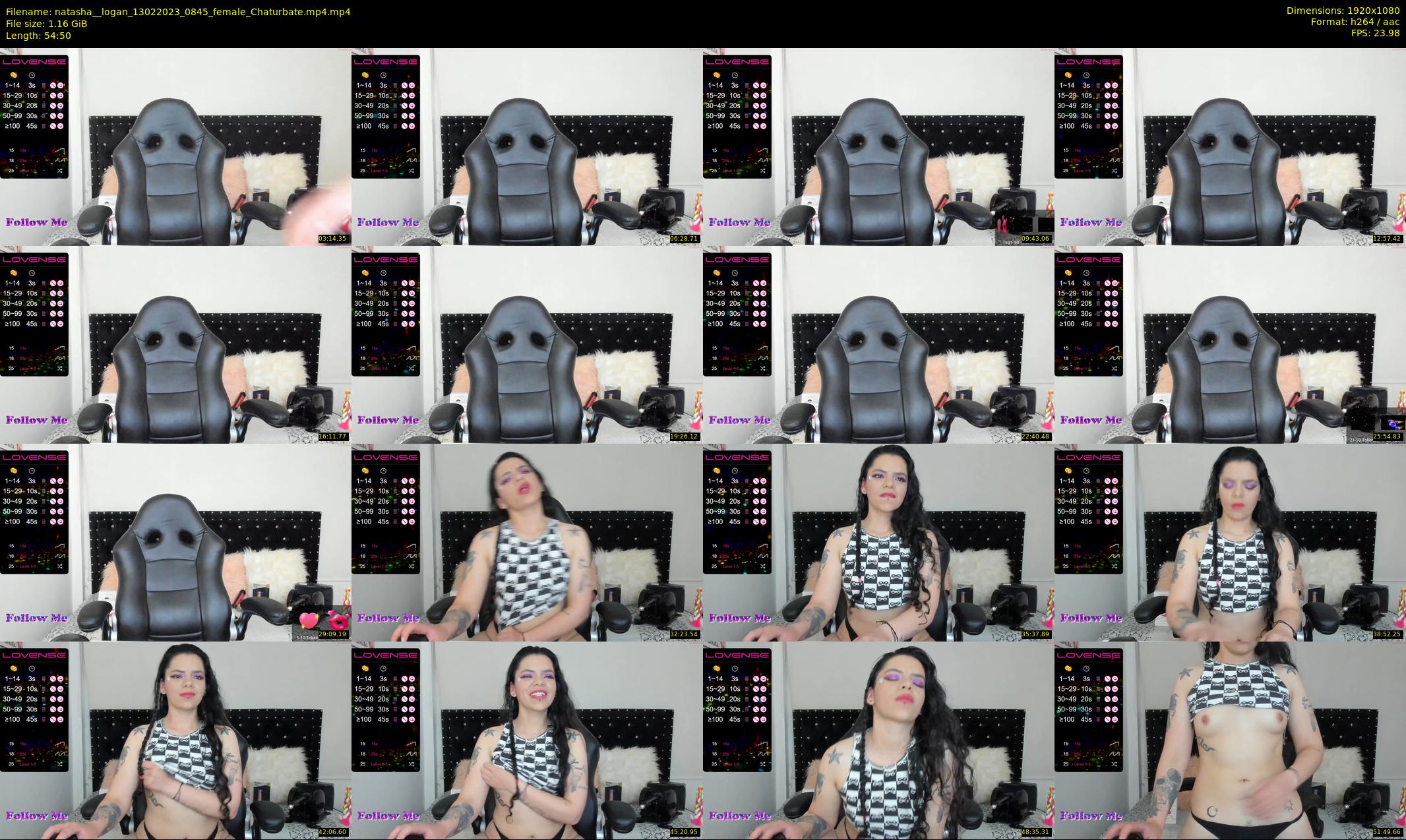 natasha__logan — 55 minute Chaturbate female cam show recording, 1080p, Feb 13, 2023