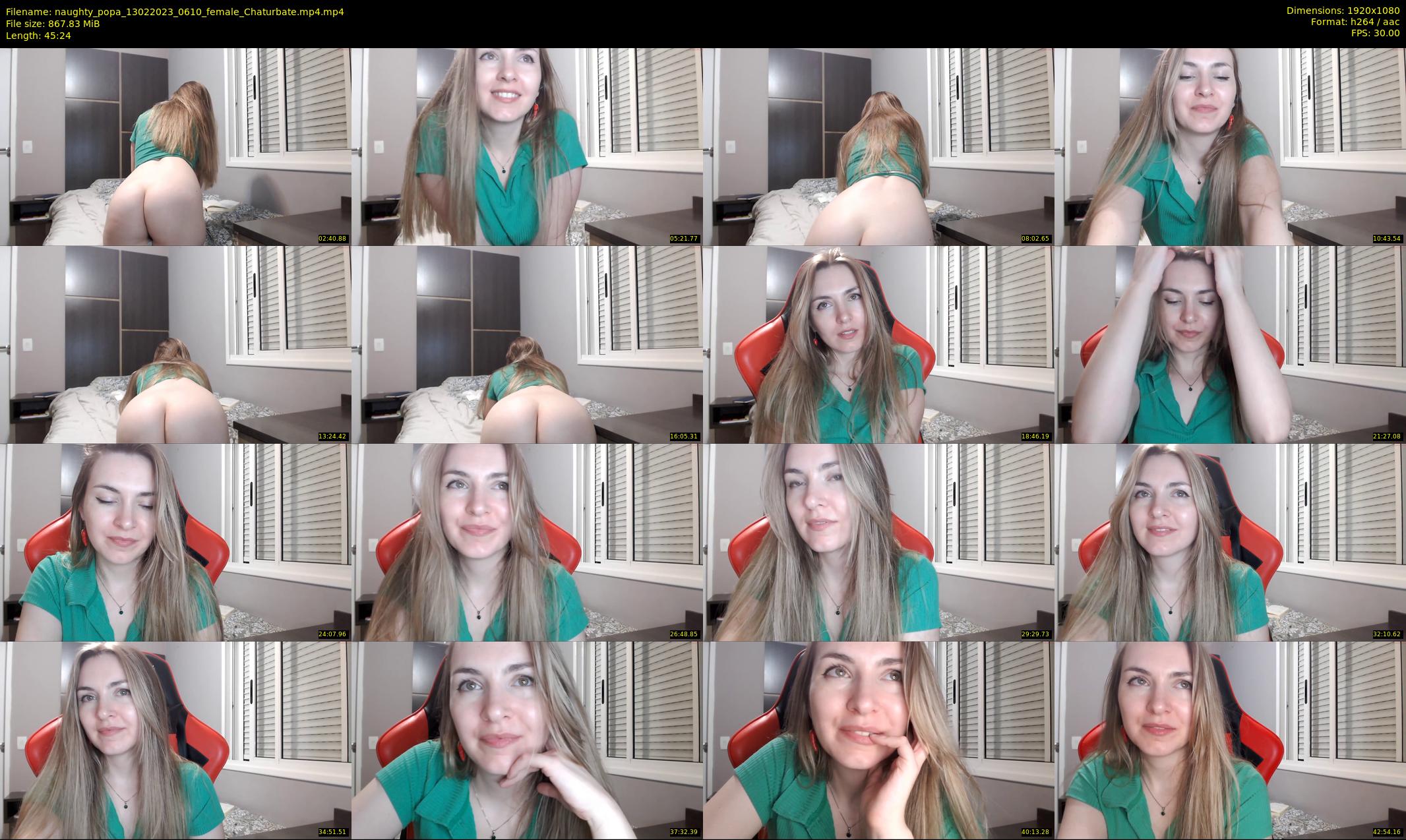 naughty_popa — 46 minute Chaturbate female cam show recording, 1080p, Feb 13, 2023