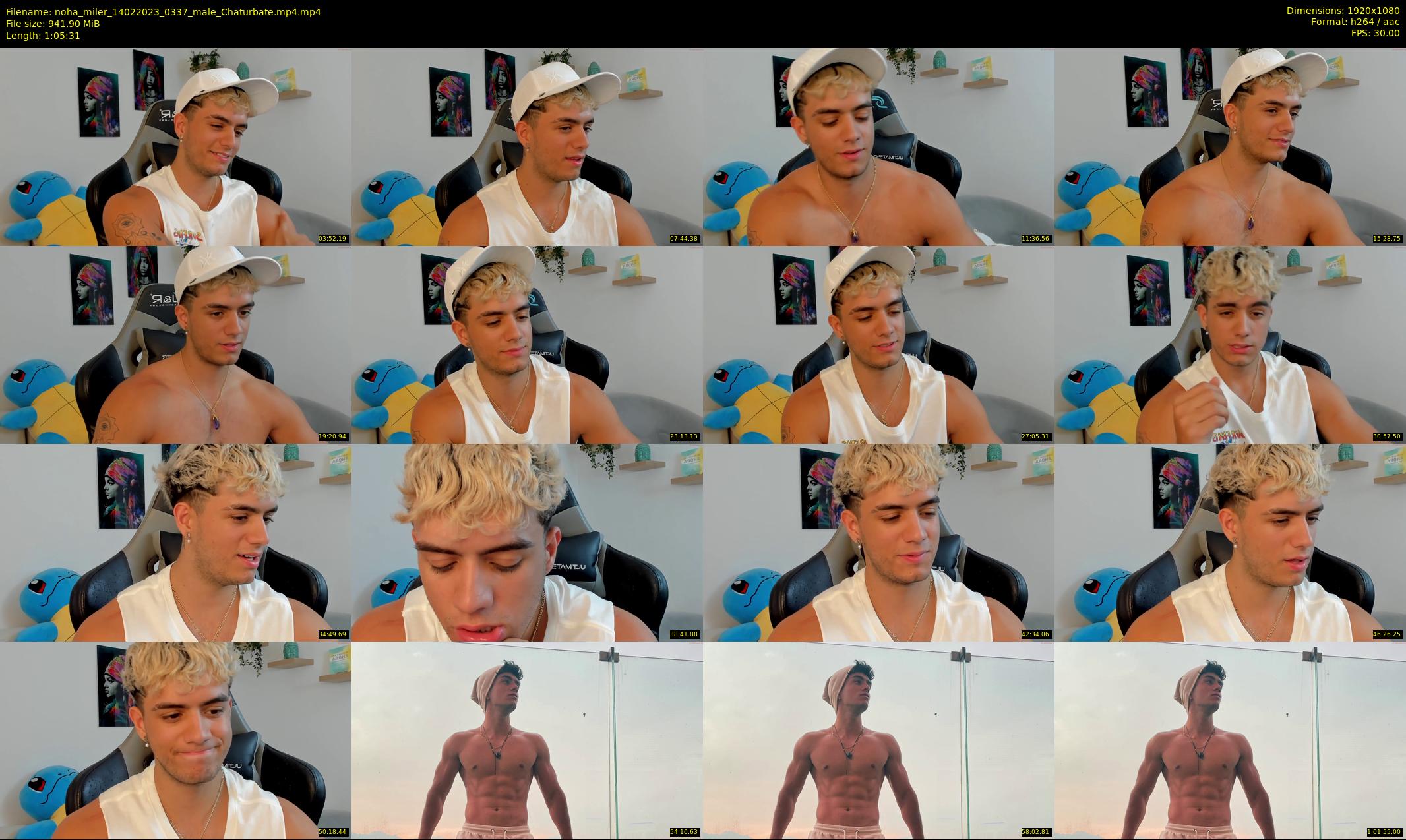 noha_miler — 66 minute Chaturbate male cam show recording, 1080p, Feb 14, 2023