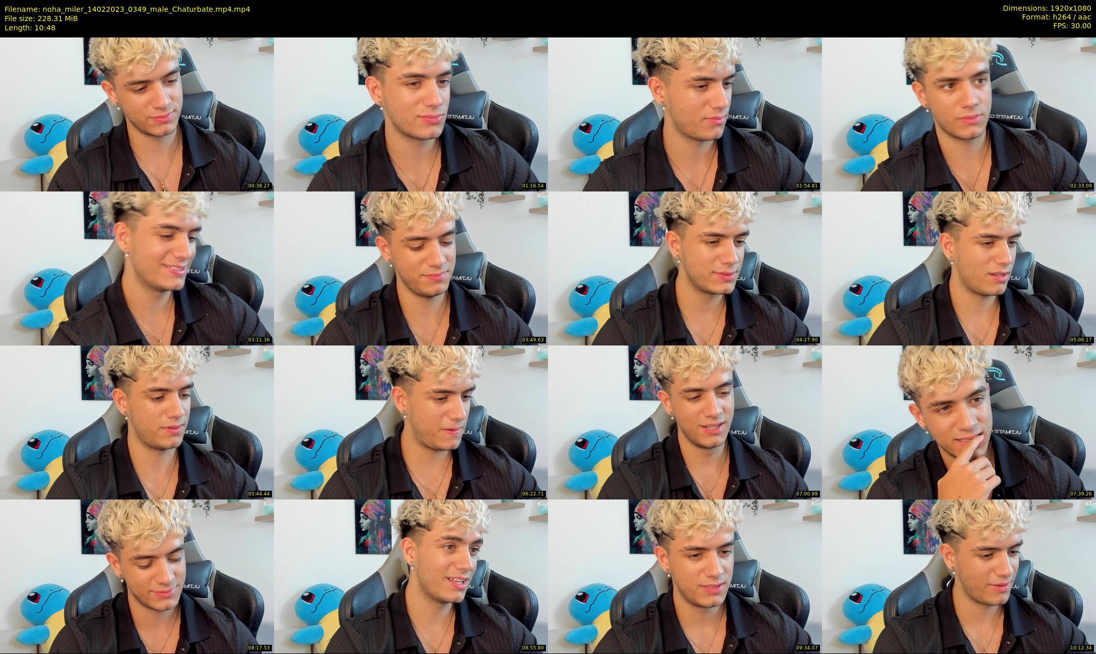 noha_miler — 11 minute Chaturbate male cam show recording, 1080p, Feb 14, 2023