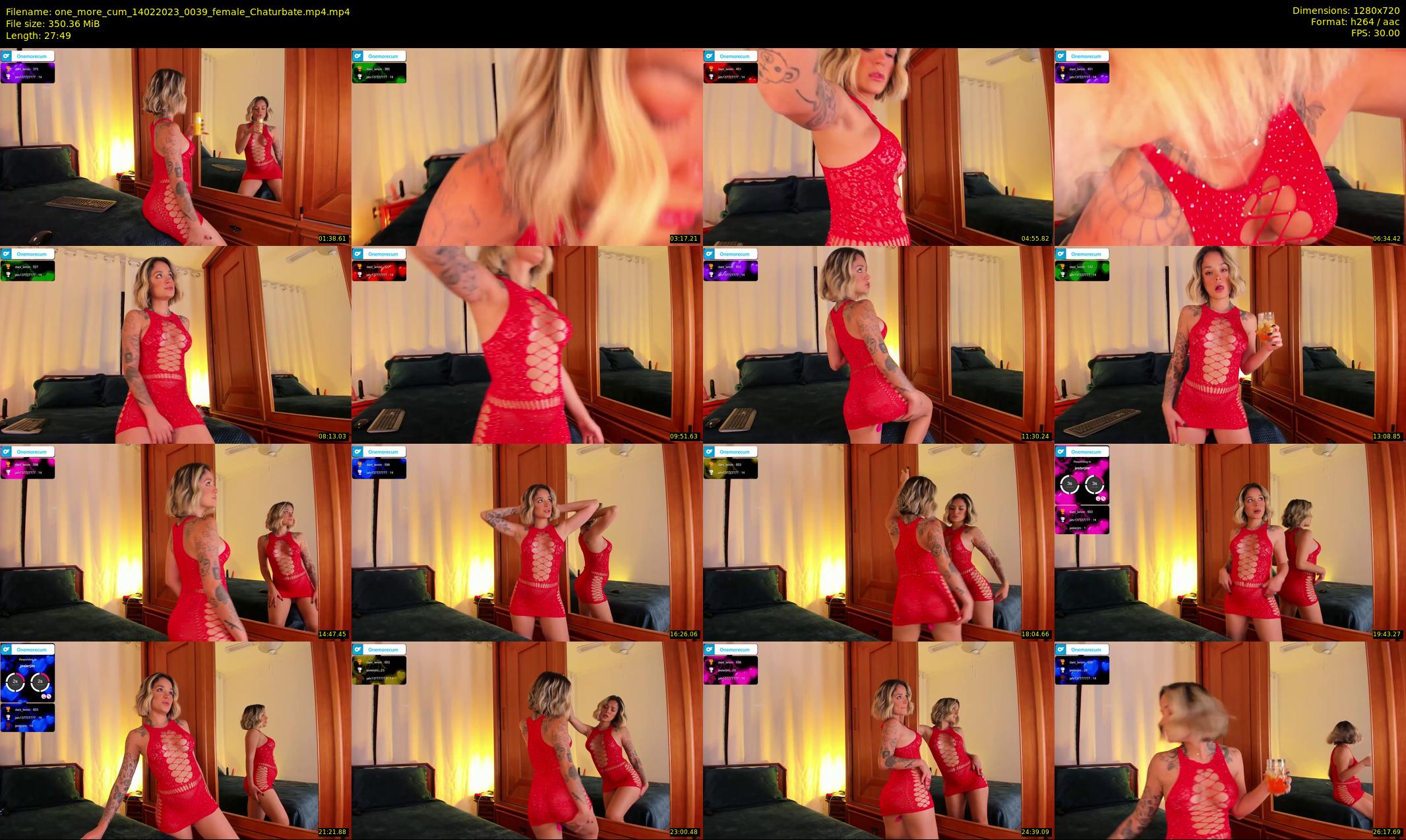 one_more_cum — 28 minute Chaturbate couple cam show recording, 720p, Feb 14, 2023